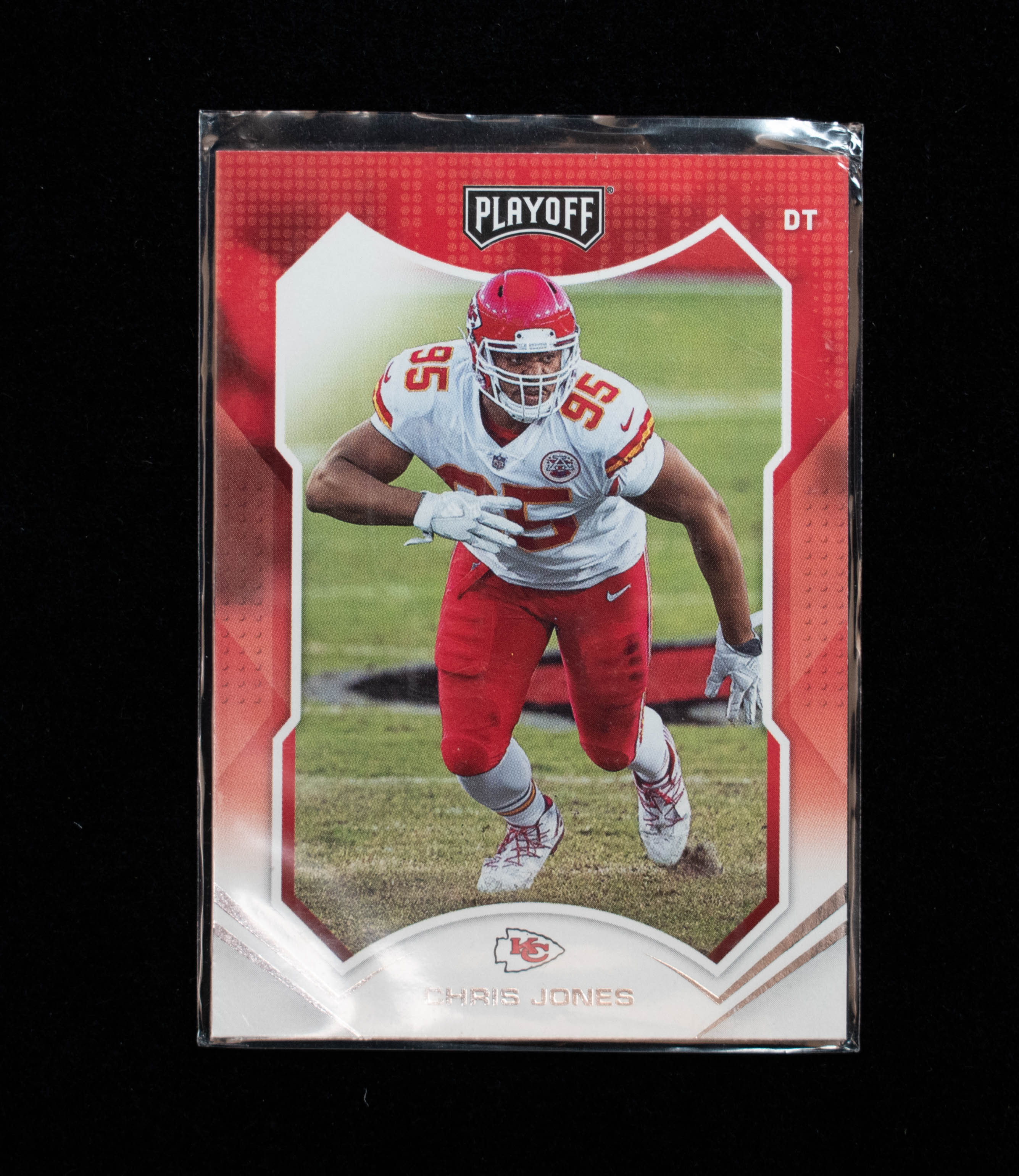 Chris Jones 85 Panini 2021 Playoff Football Kansas City