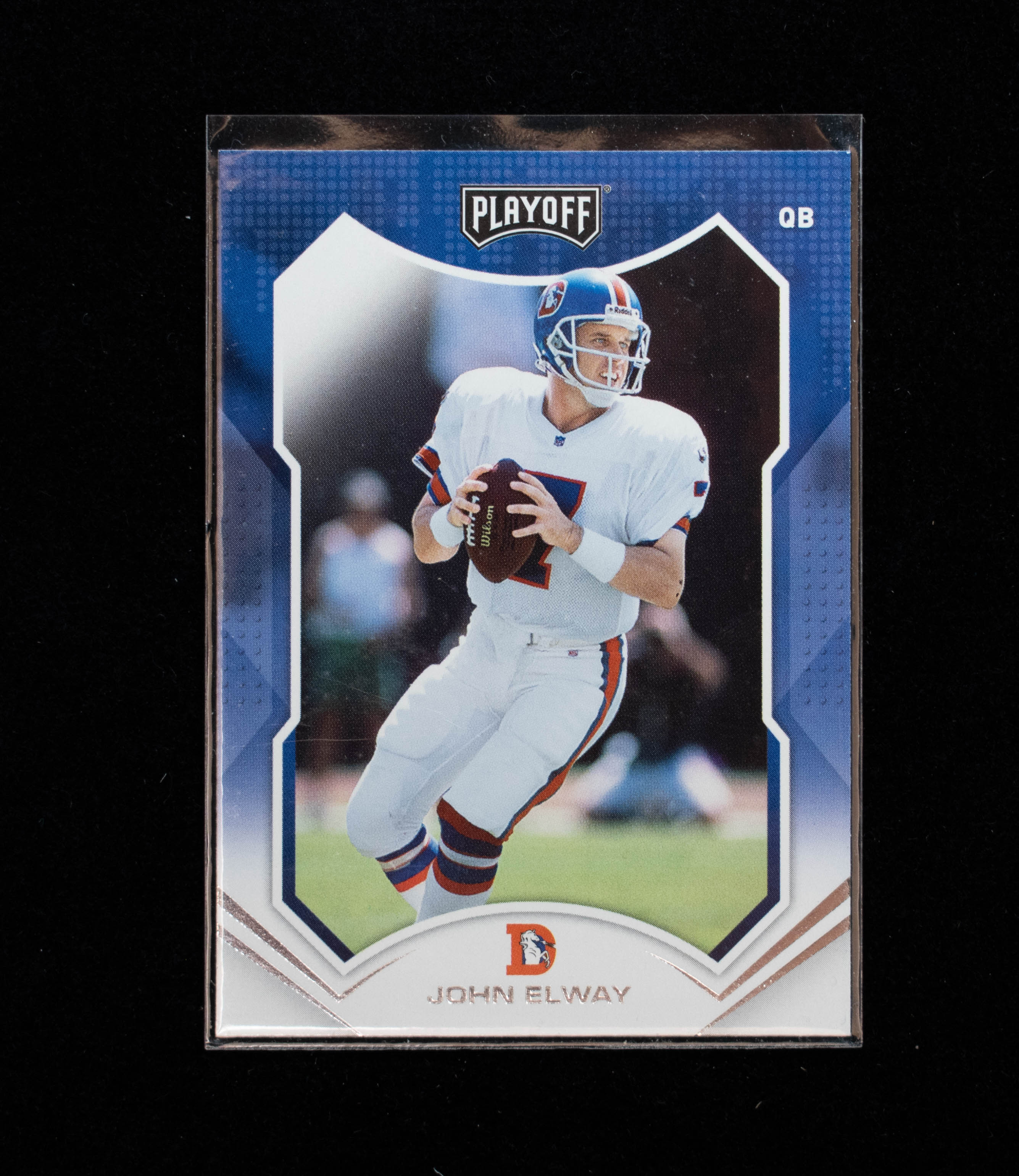 John Elway 80 Panini Playoff Football 2021 Broncos