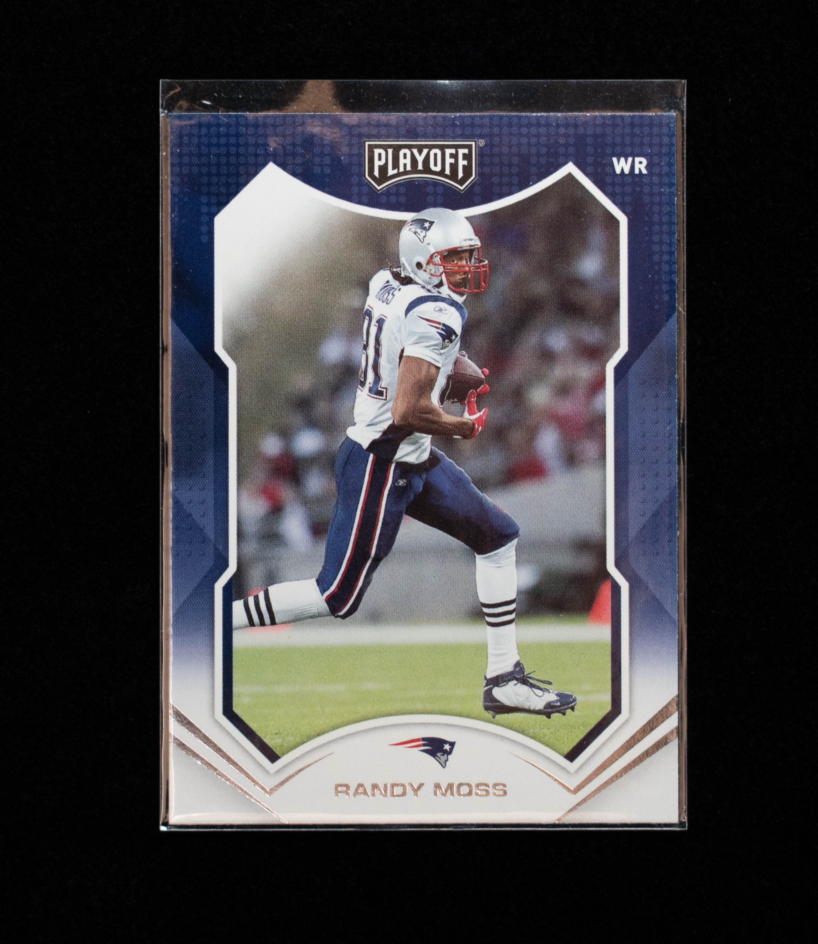 Randy Moss 18 Panini Playoff Football Card 2021