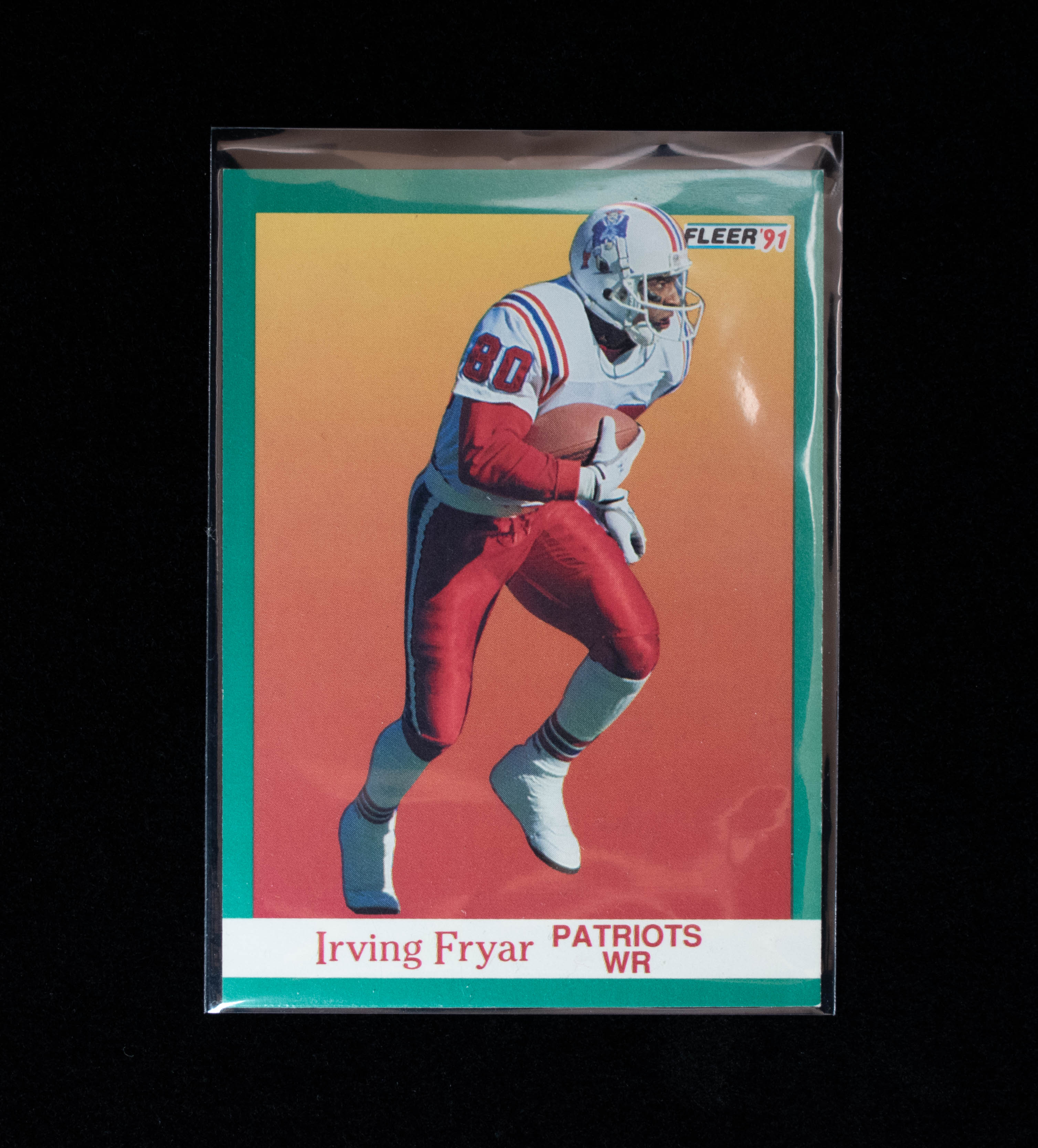 Irving Fryar 137 Fleer 1991 New England Patriots