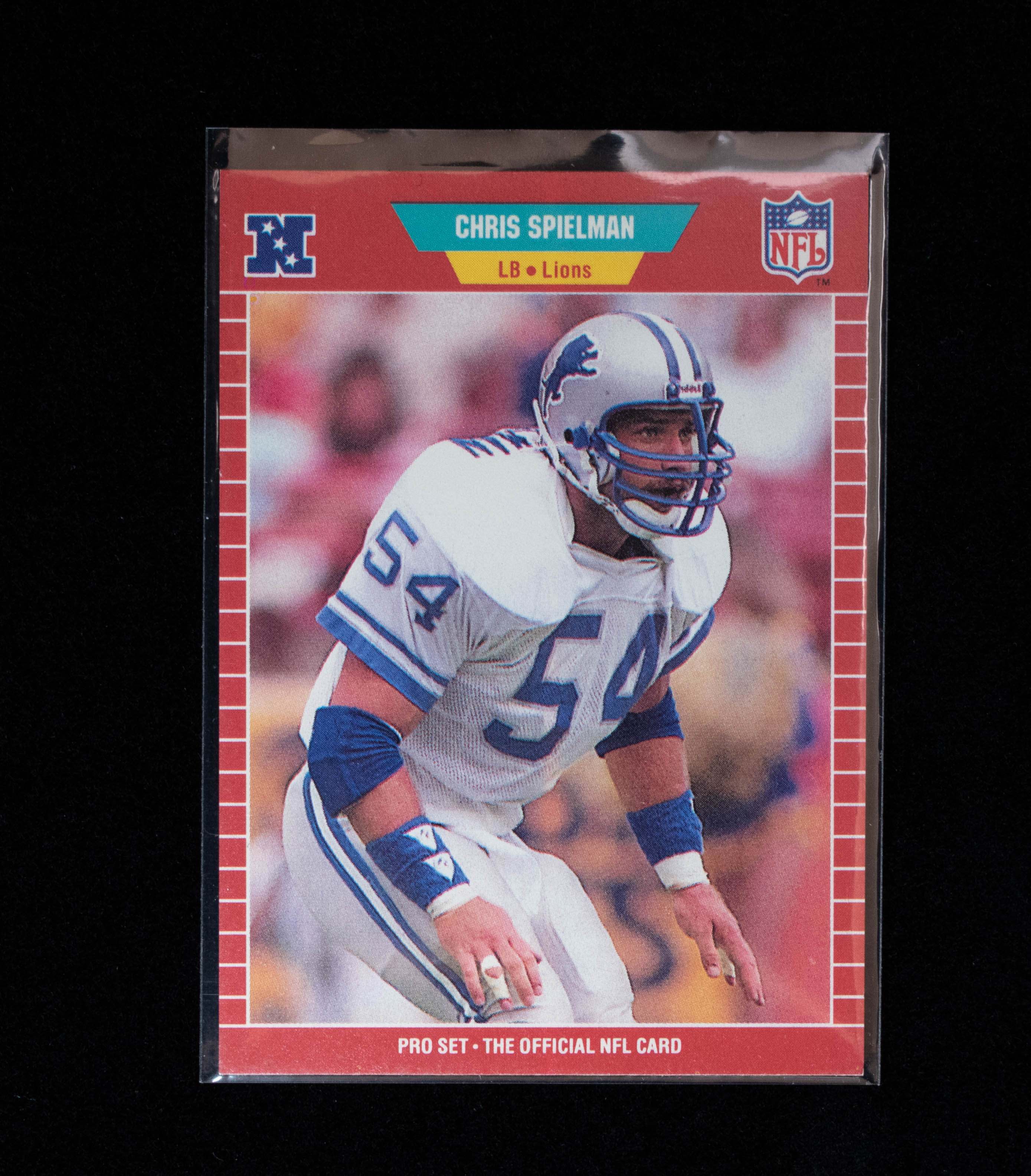 Chris Spielman 125 Pro Set 1989 Lions