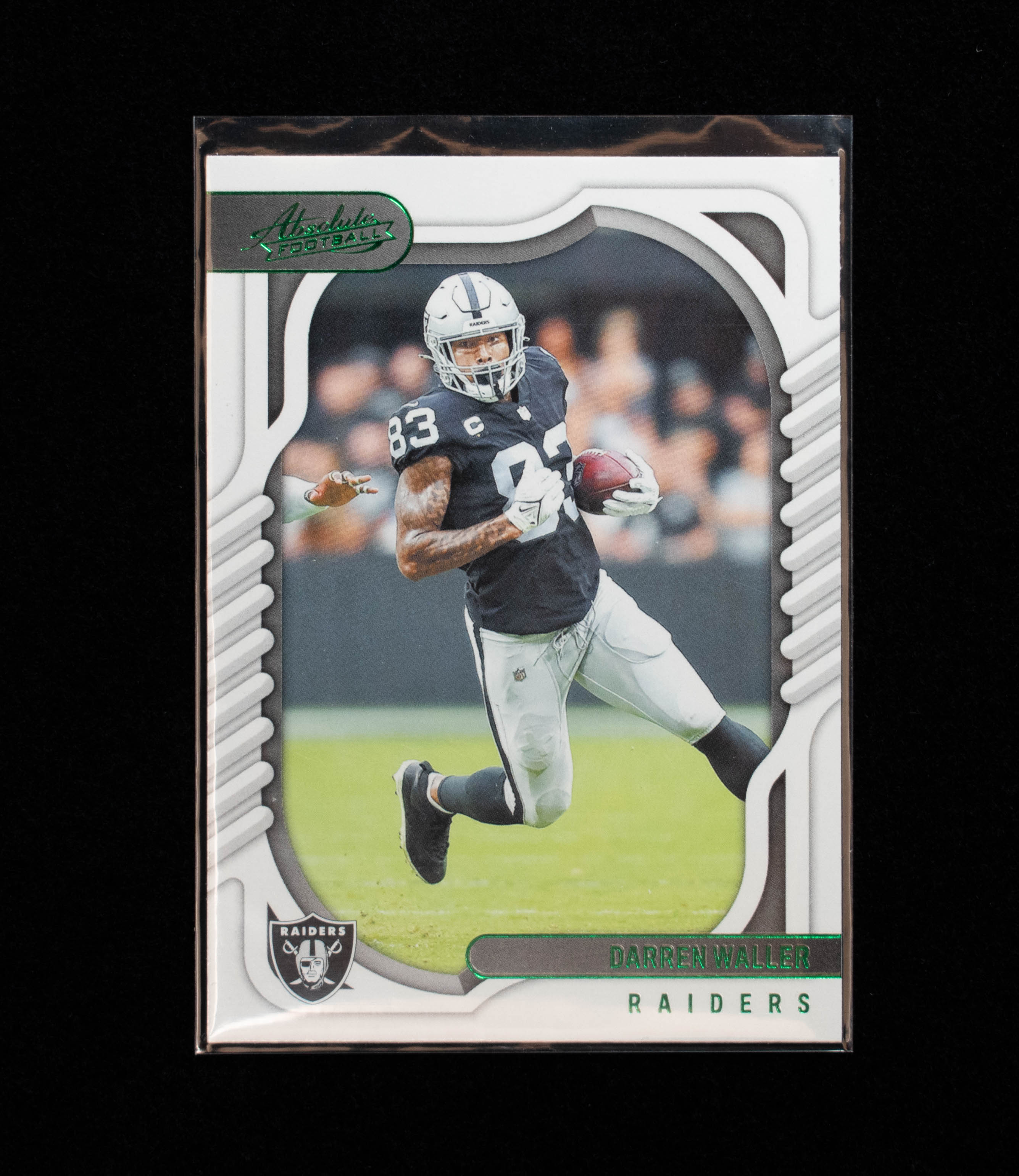 Darren Waller 62 Panini 2022 Absolute Football Raiders Green