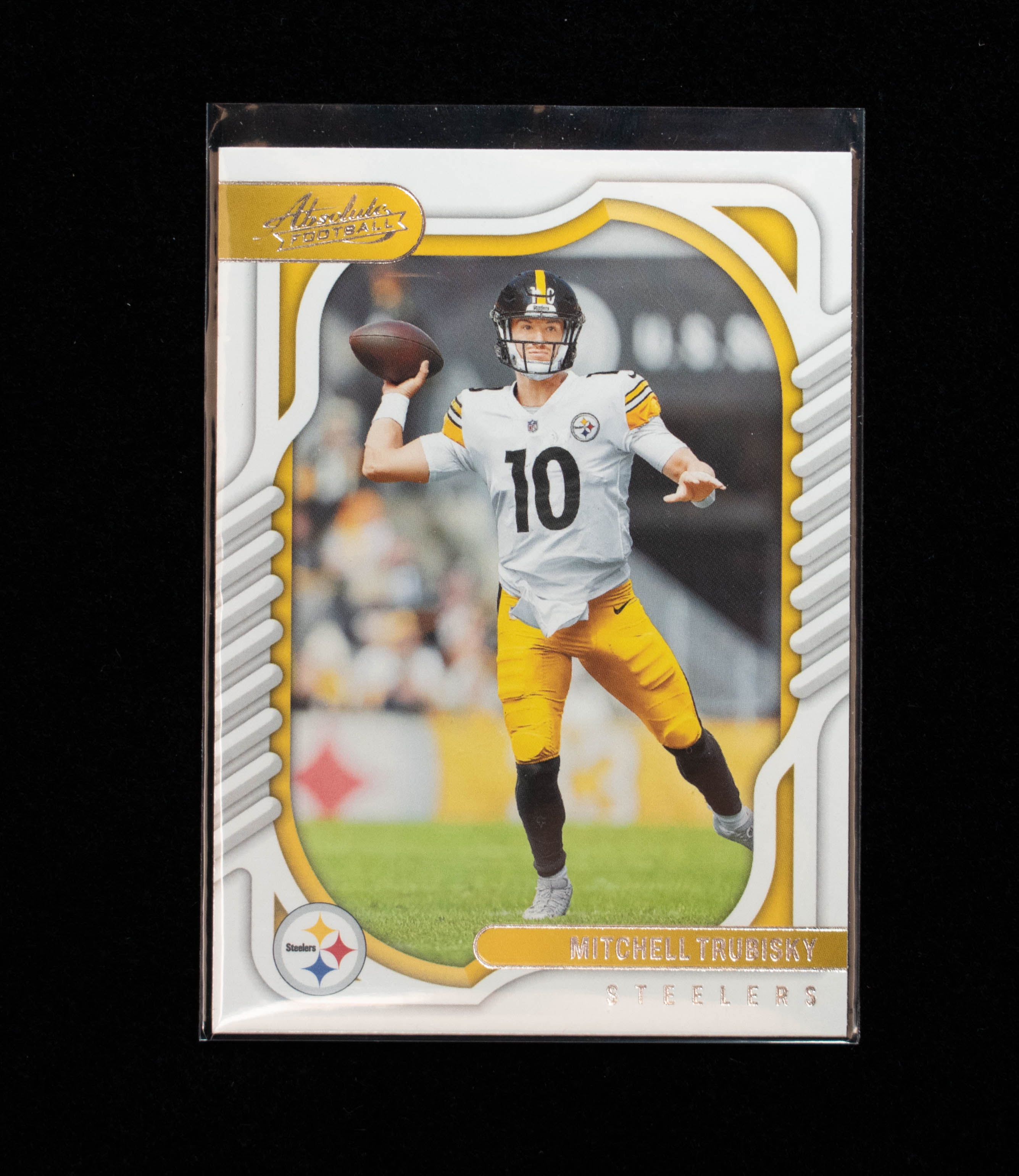 Mitchell Trubisky 93 Panini 2022 Absolute Football Steelers