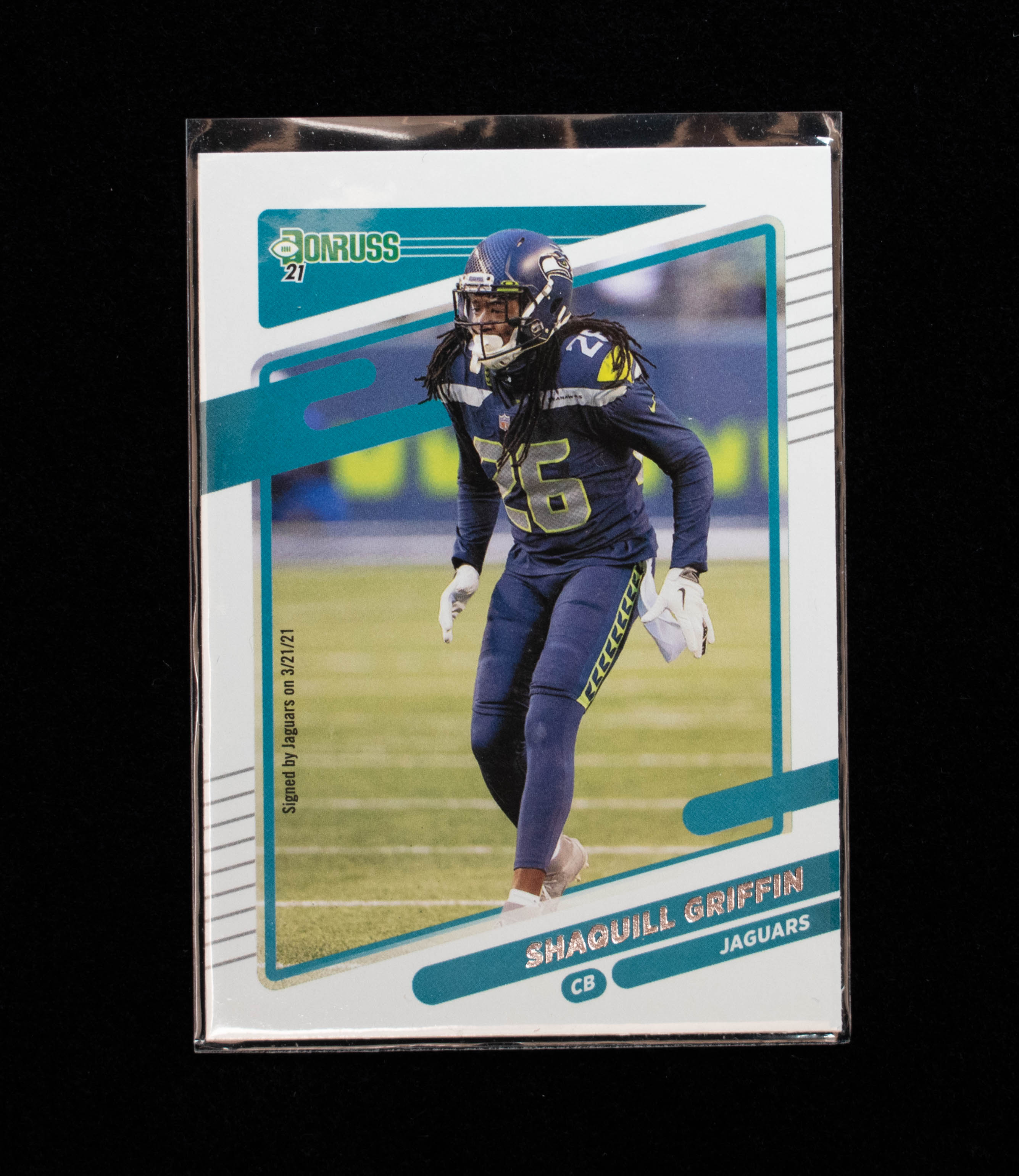 Shaquill Griffin 35 Donruss 2021 Panini Jacksonville