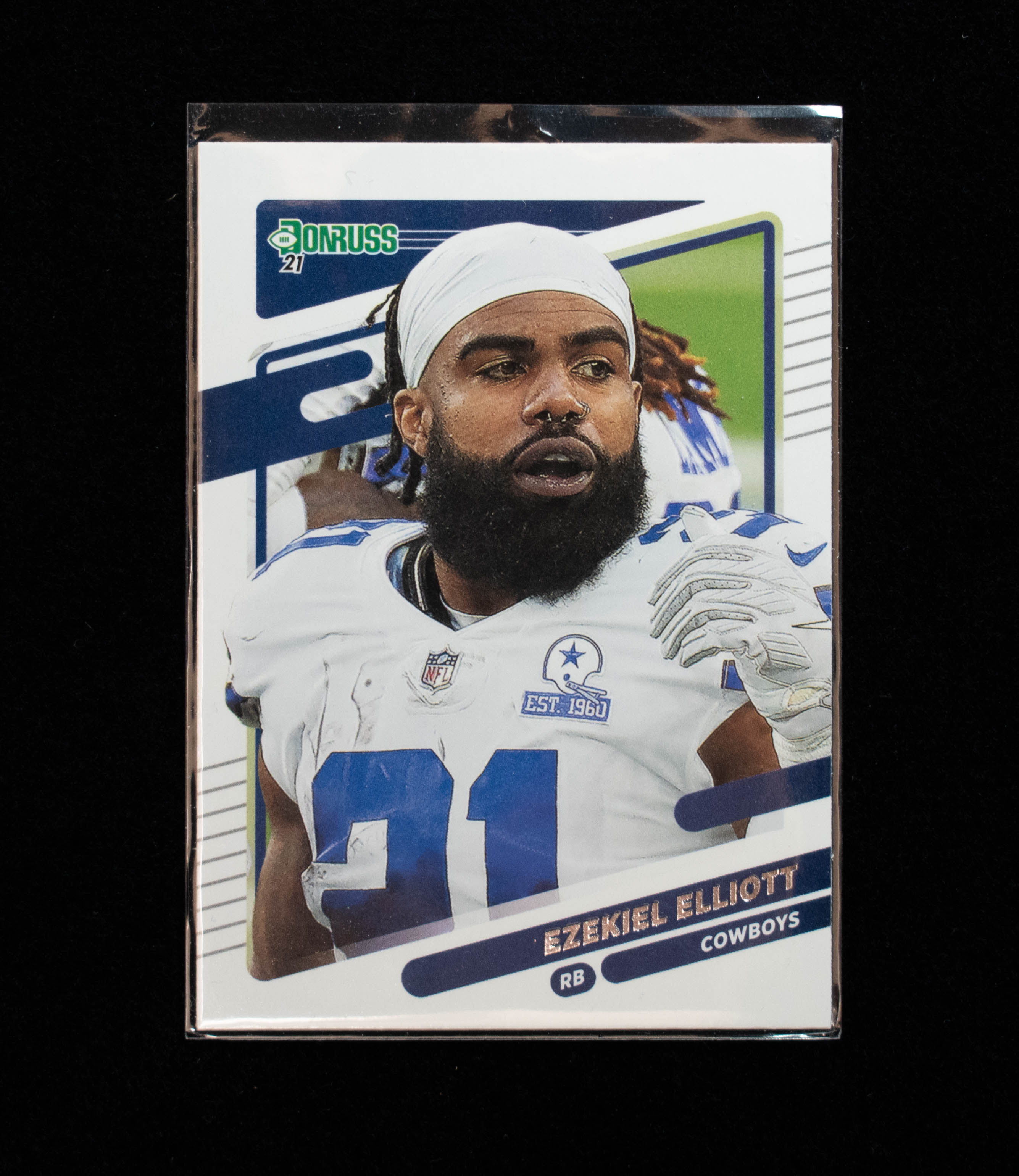 Ezekiel Elliot 188 Panini Donruss 2021 Cowboys
