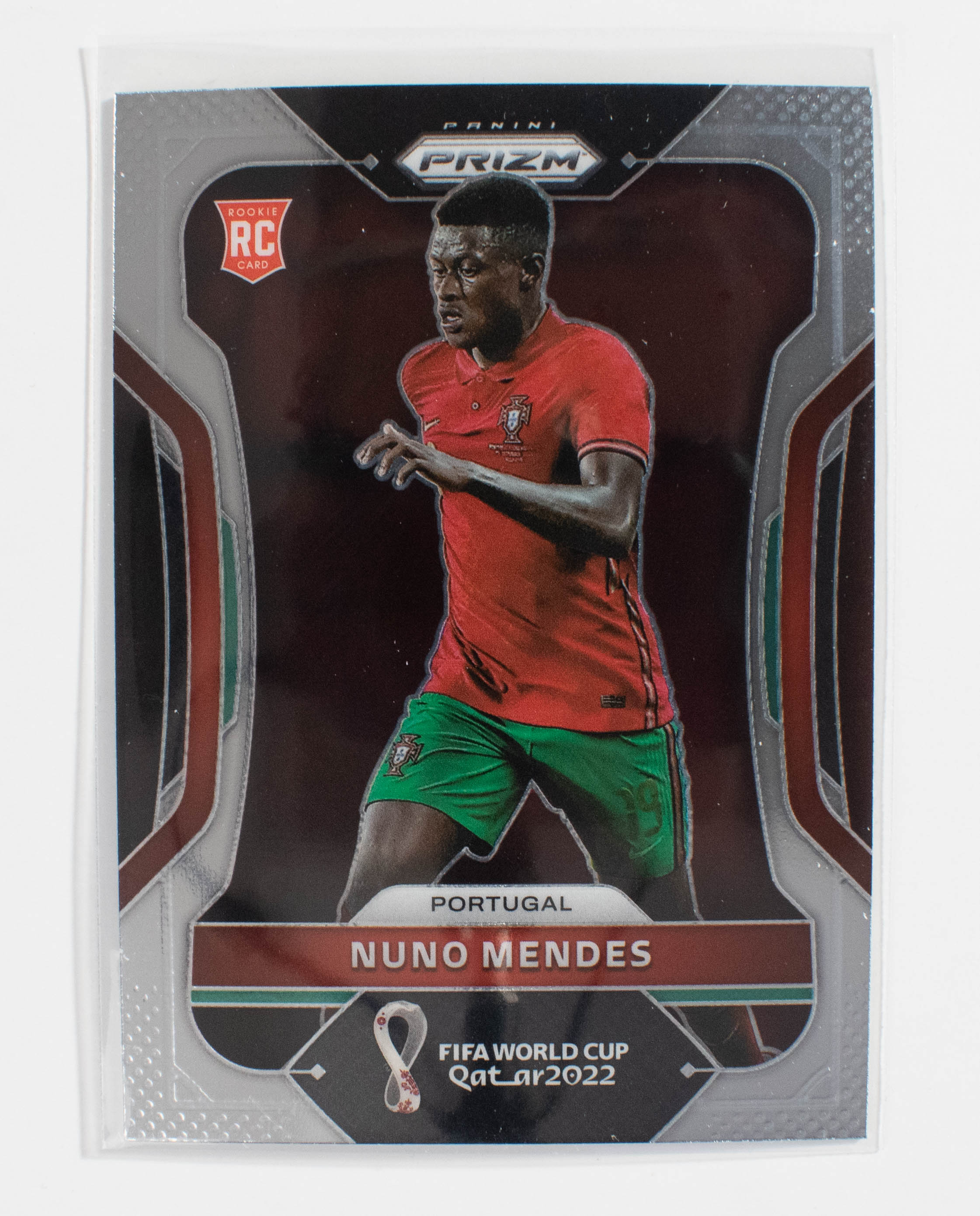 2022 Panini Prizm FIFA World Cup Rookie 180 Nuno Mendes