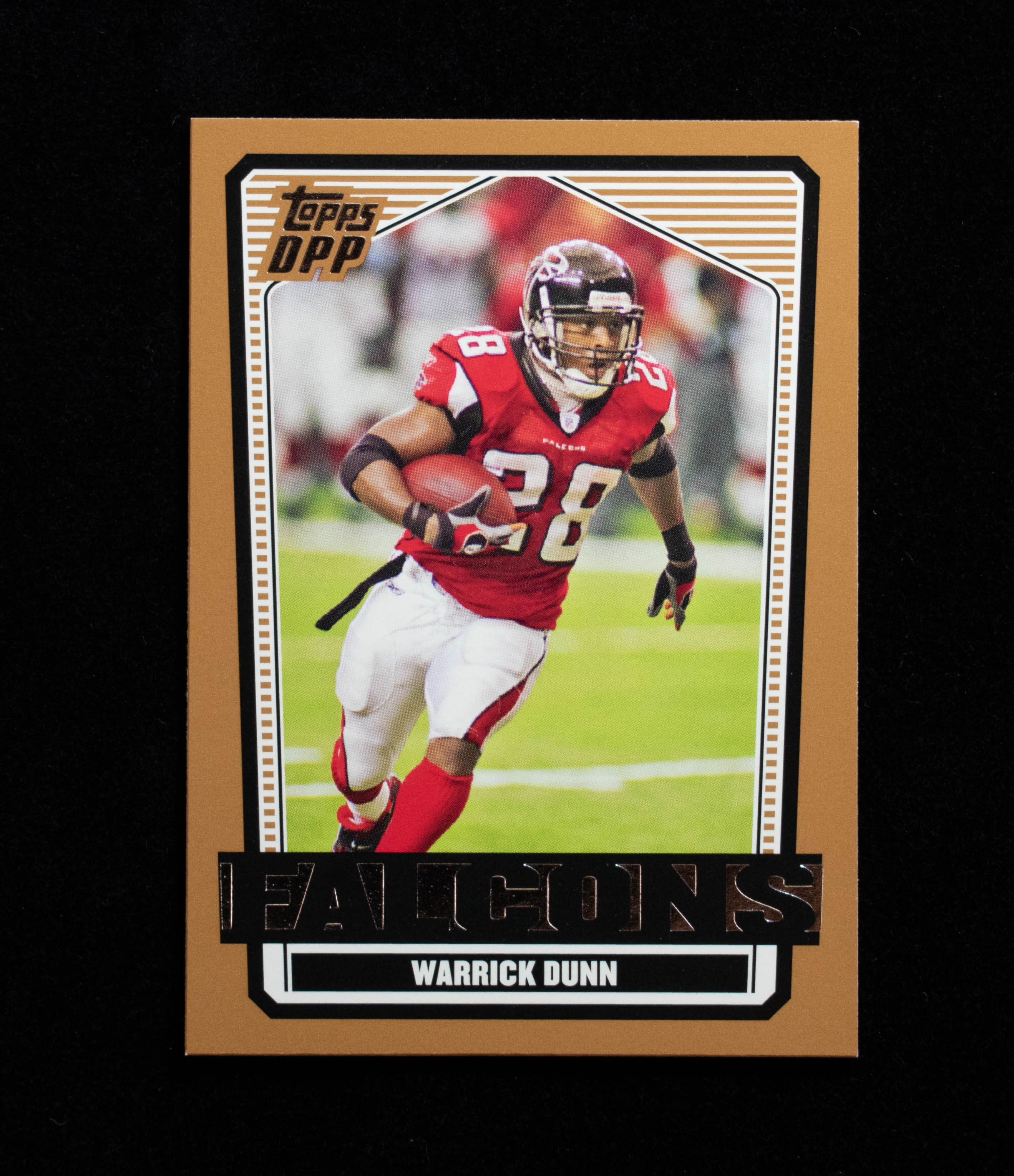 Warrick Dunn 36 Topps 2007 Falcons Football Card