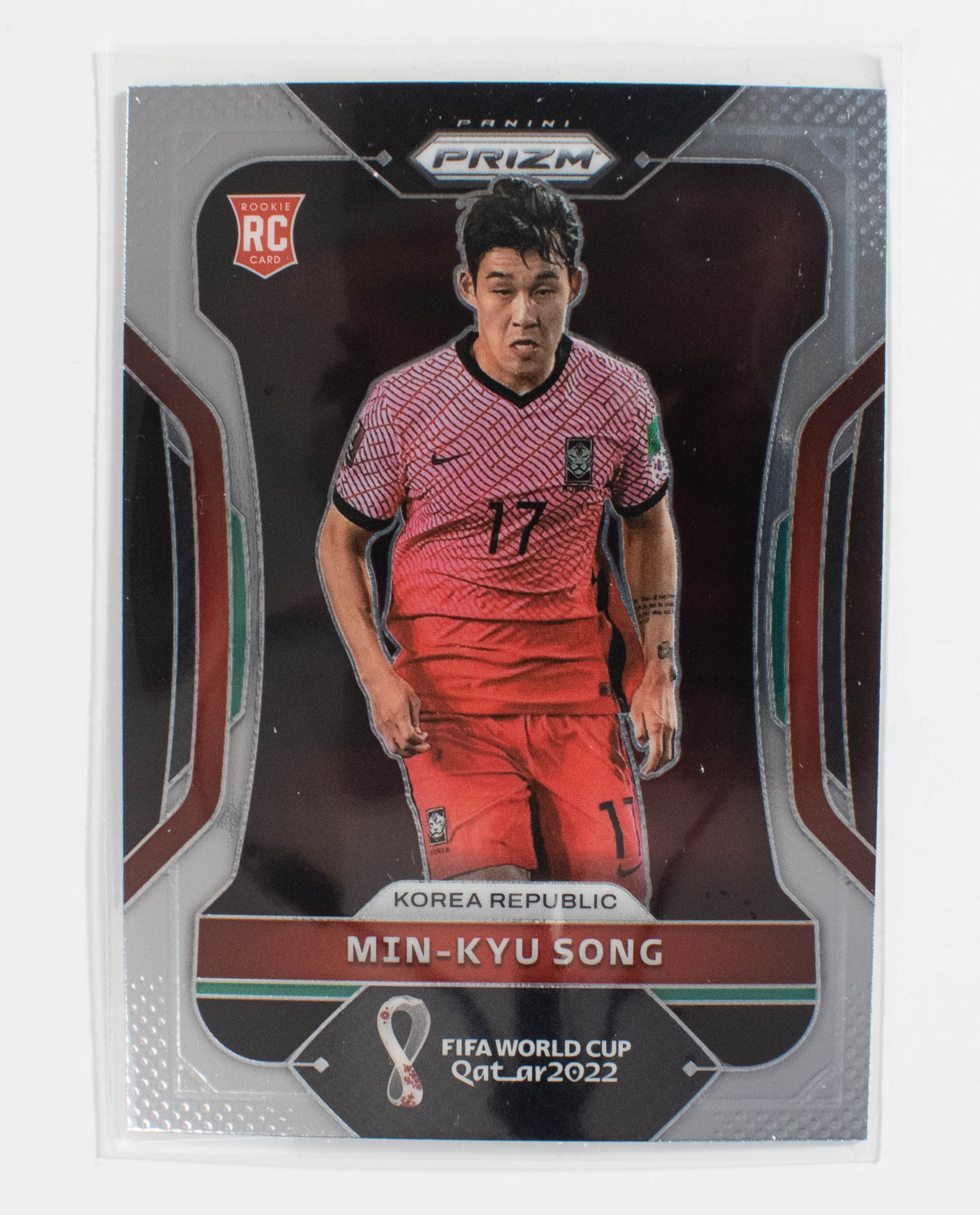 2022 Panini Prizm FIFA World Cup Rookie 138 Min-kyu Song