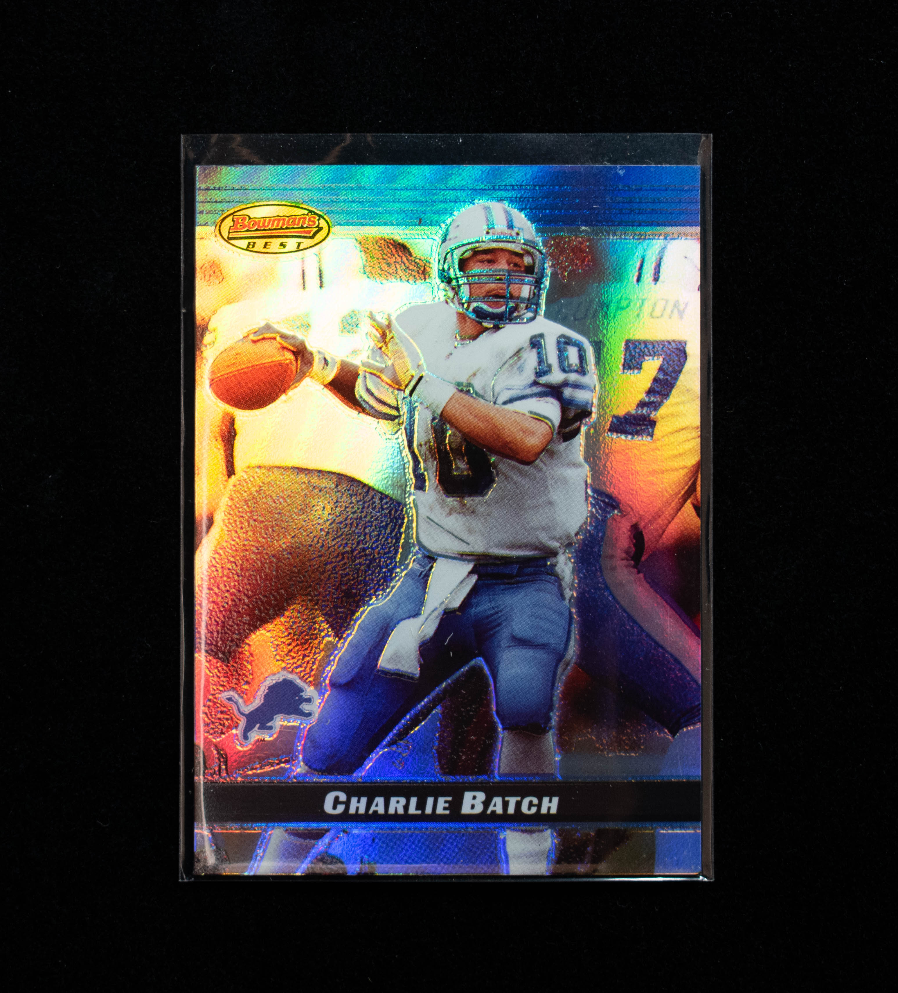 Charlie Batch 5 Topps 2000 Lions NFL Football Card