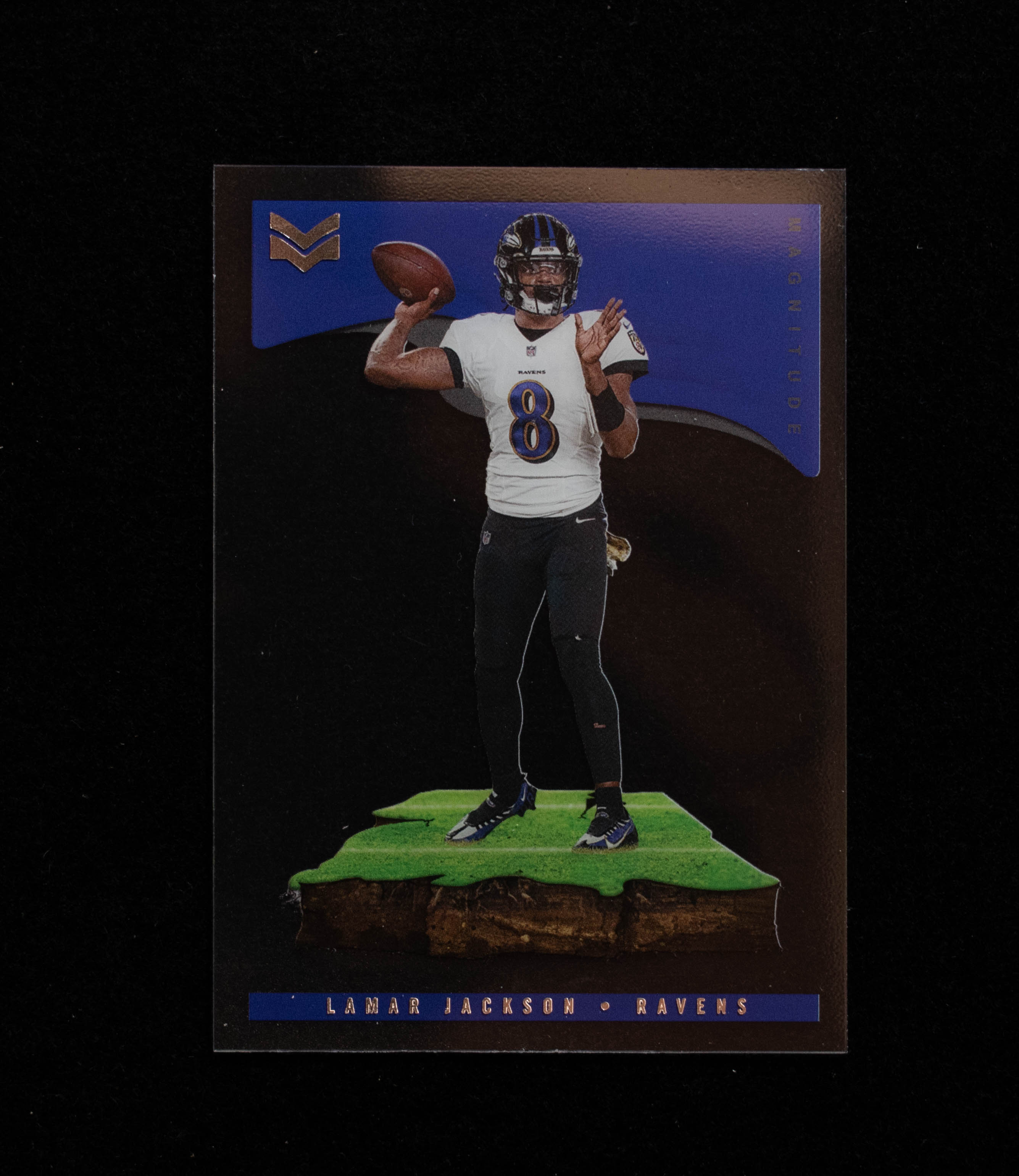 Lamar Jackson MAG-25 Panini 2021 Chronicles Stars & Stripes