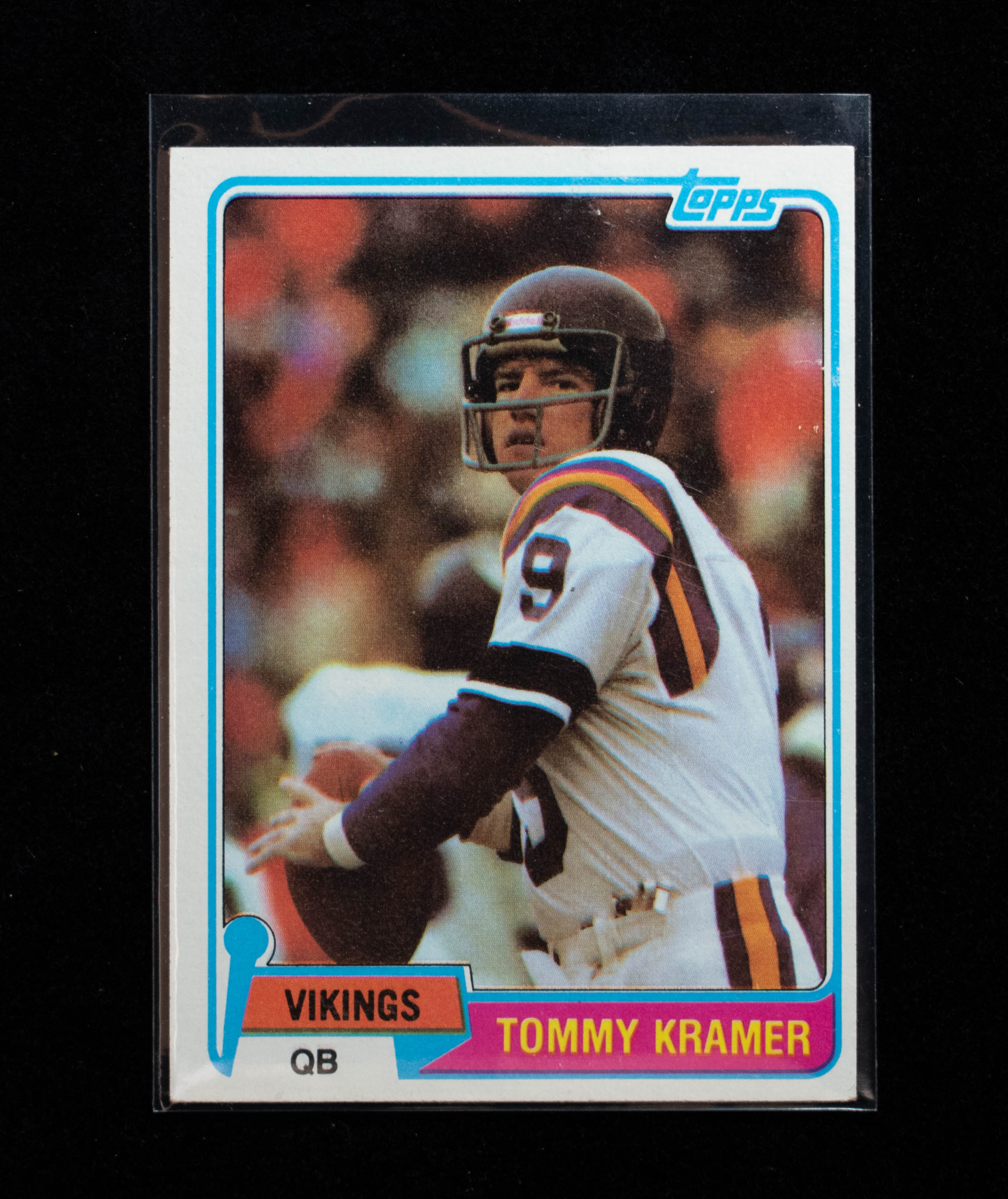 Tommy Kramer 461 Topps 1981 Vikings NFL Football Card