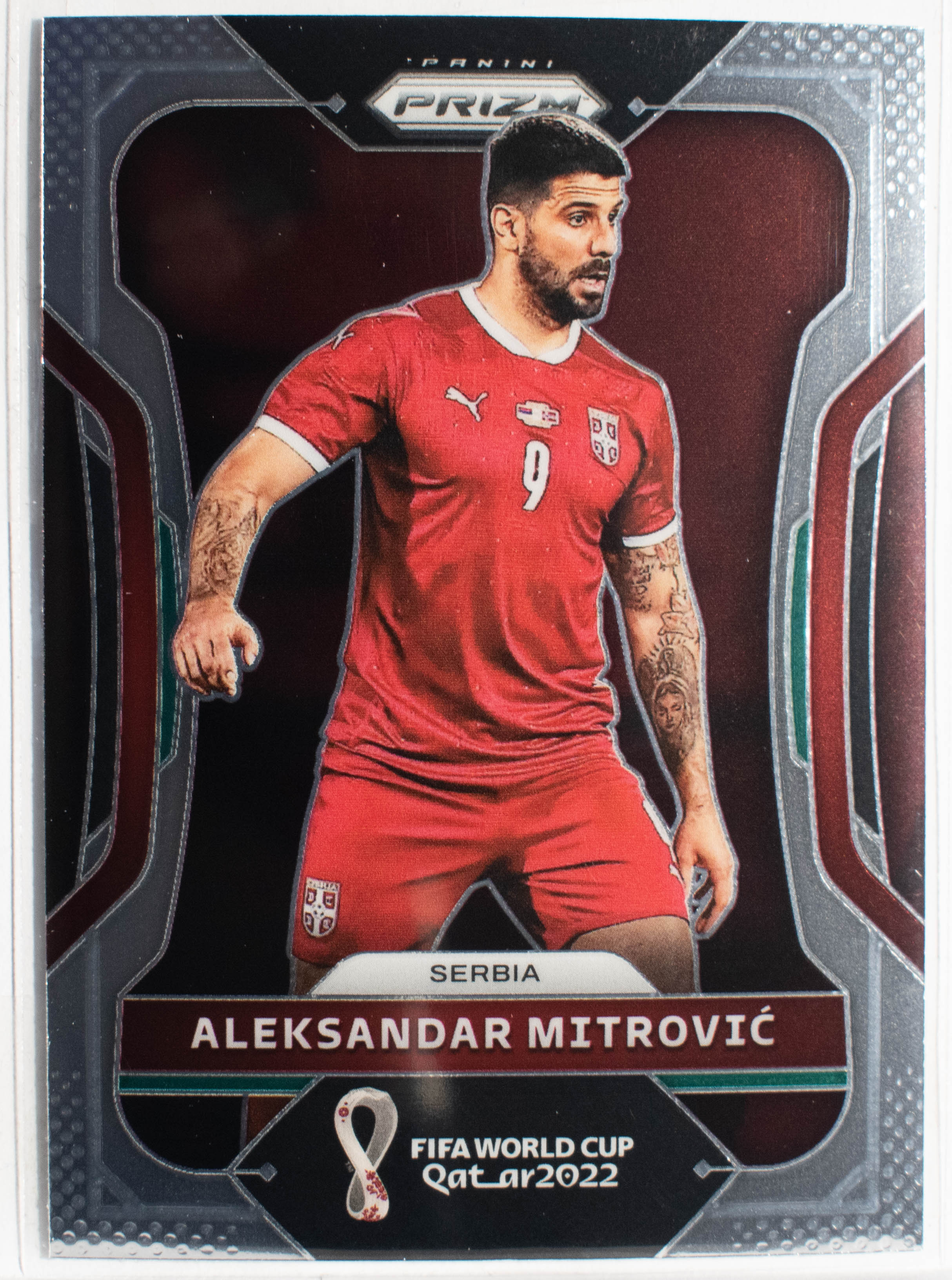 253 Aleksandar Mitrovic 2022 Panini Prizm FIFA World Cup Road To Qatar