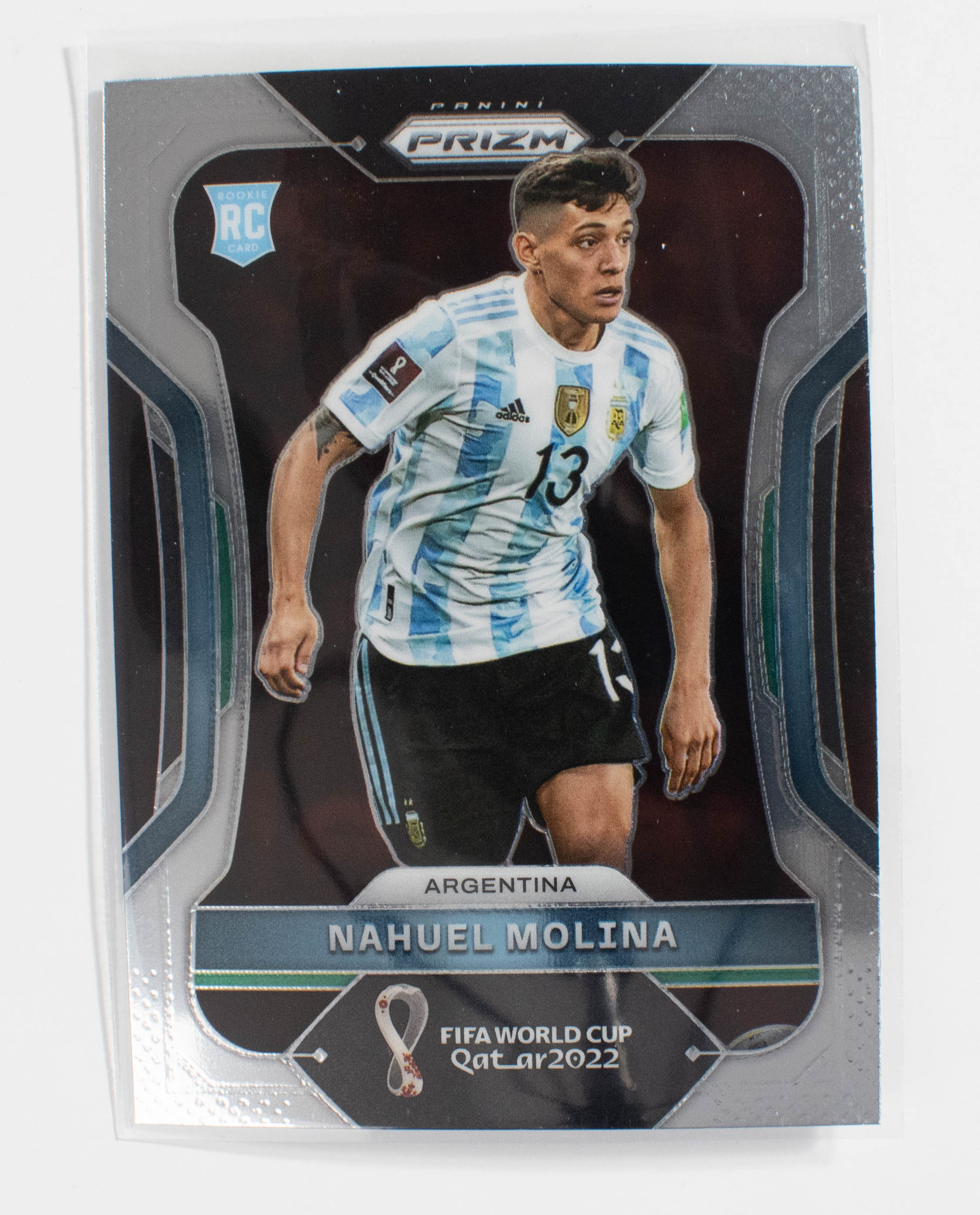 2022 Panini Prizm FIFA World Cup Rookie 9 Nahuel Molina