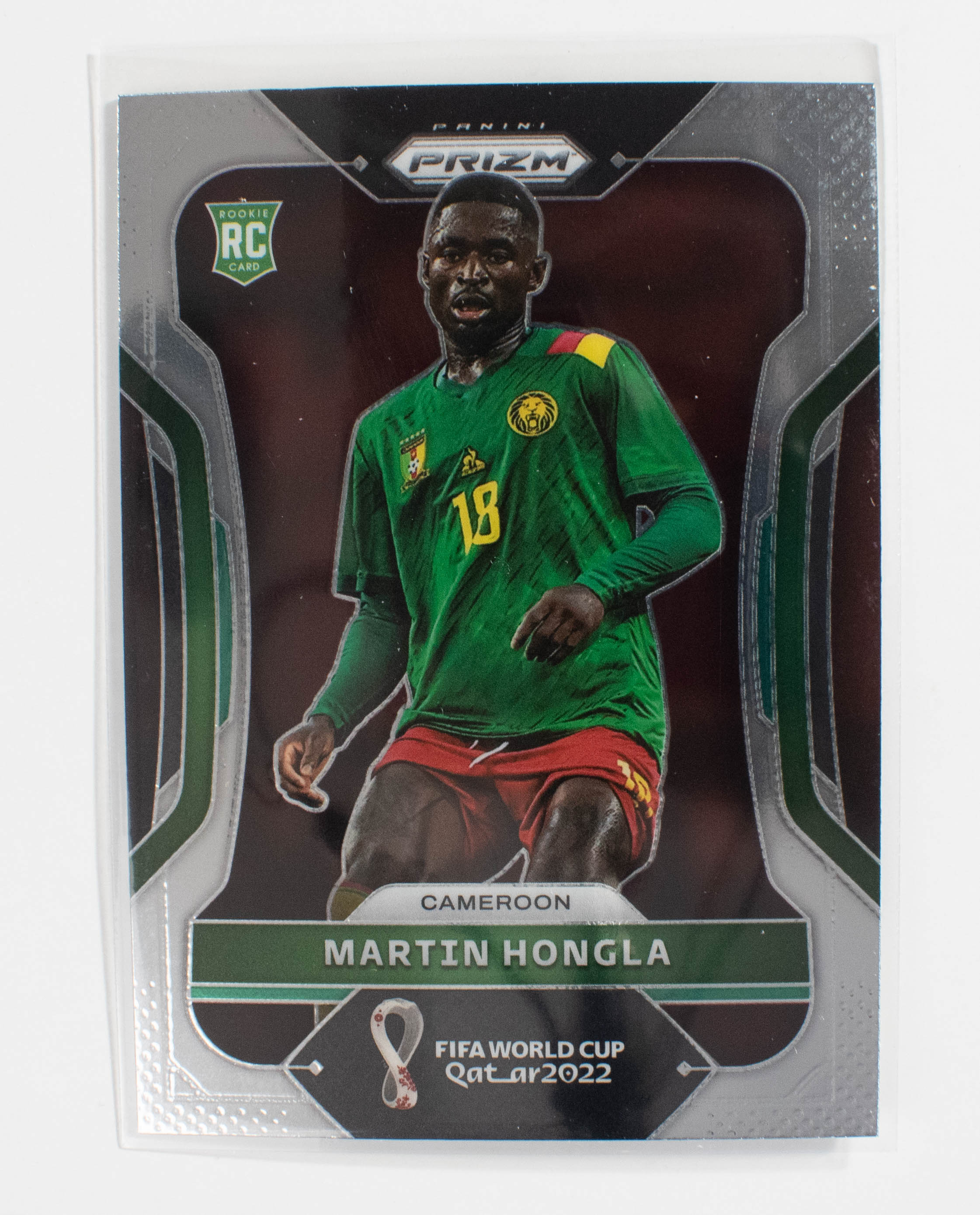 2022 Panini Prizm FIFA World Cup Rookie 42 Martin Hongla