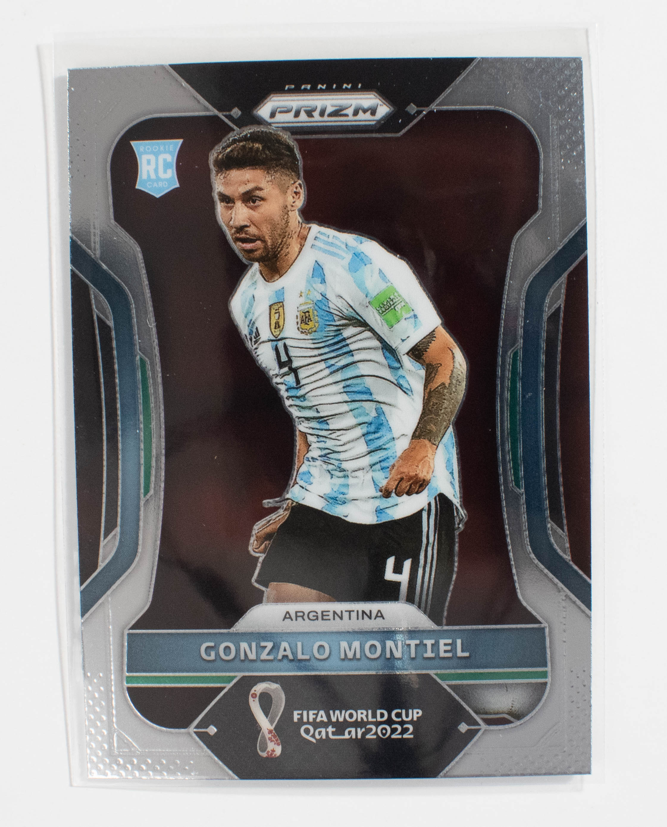 2022 Panini Prizm FIFA World Cup Rookie 3 Gonzalo Montiel
