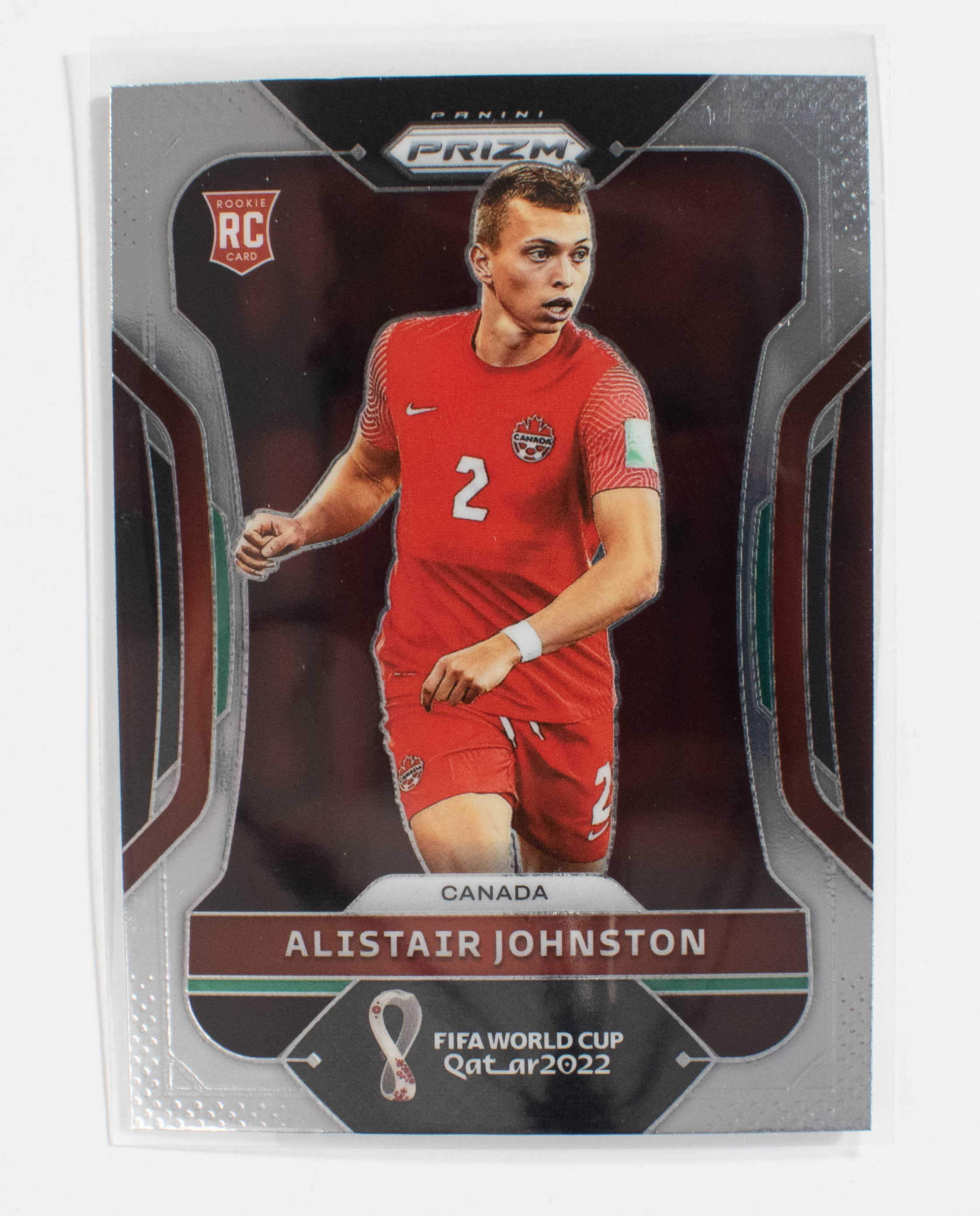 2022 Panini Prizm FIFA World Cup Rookie 45 Alistair Johnston