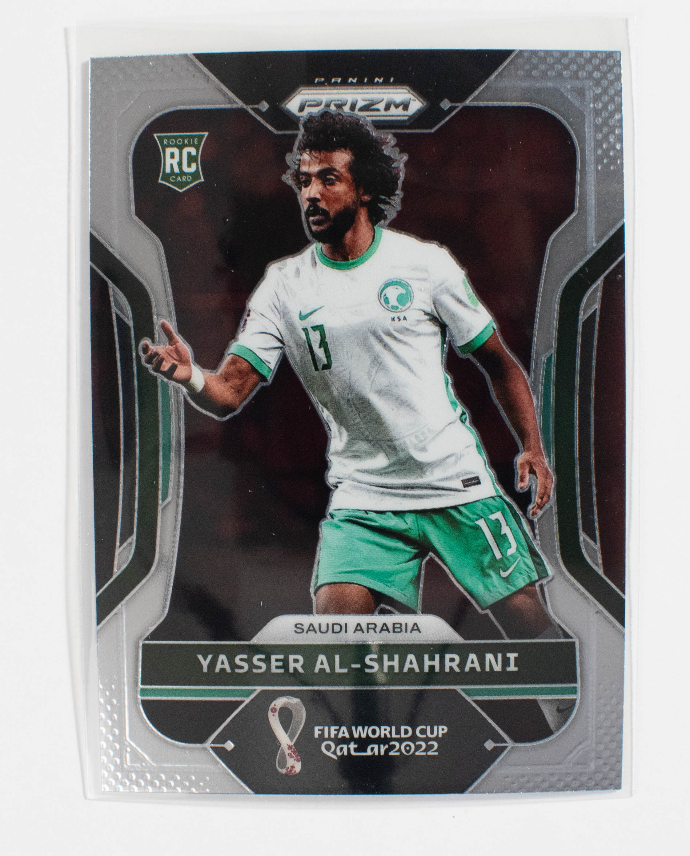 2022 Panini Prizm FIFA World Cup Rookie 217 Yasser Al-Shahrani