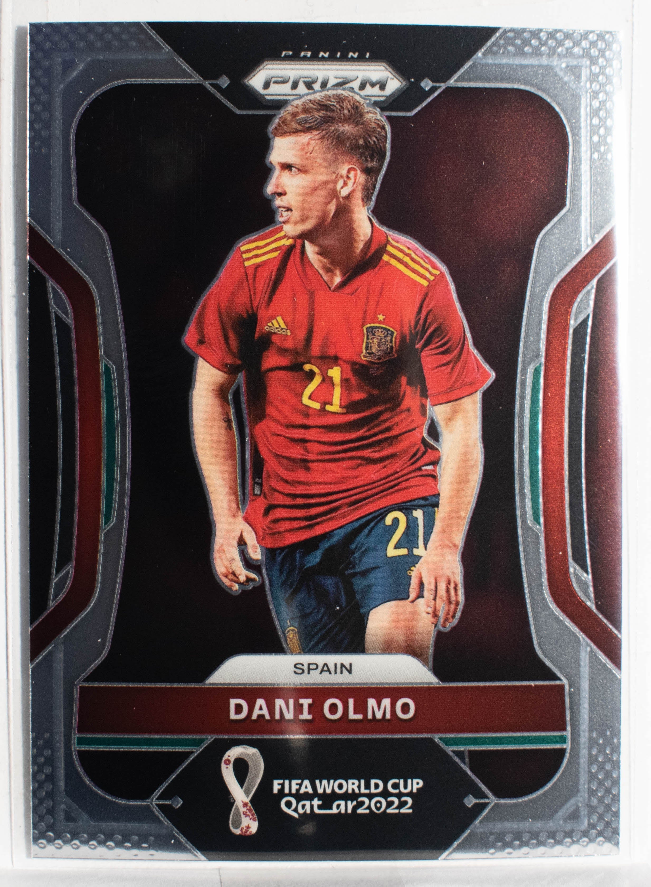 220 Dani Olmo 2022 Panini Prizm FIFA World Cup Road To Qatar