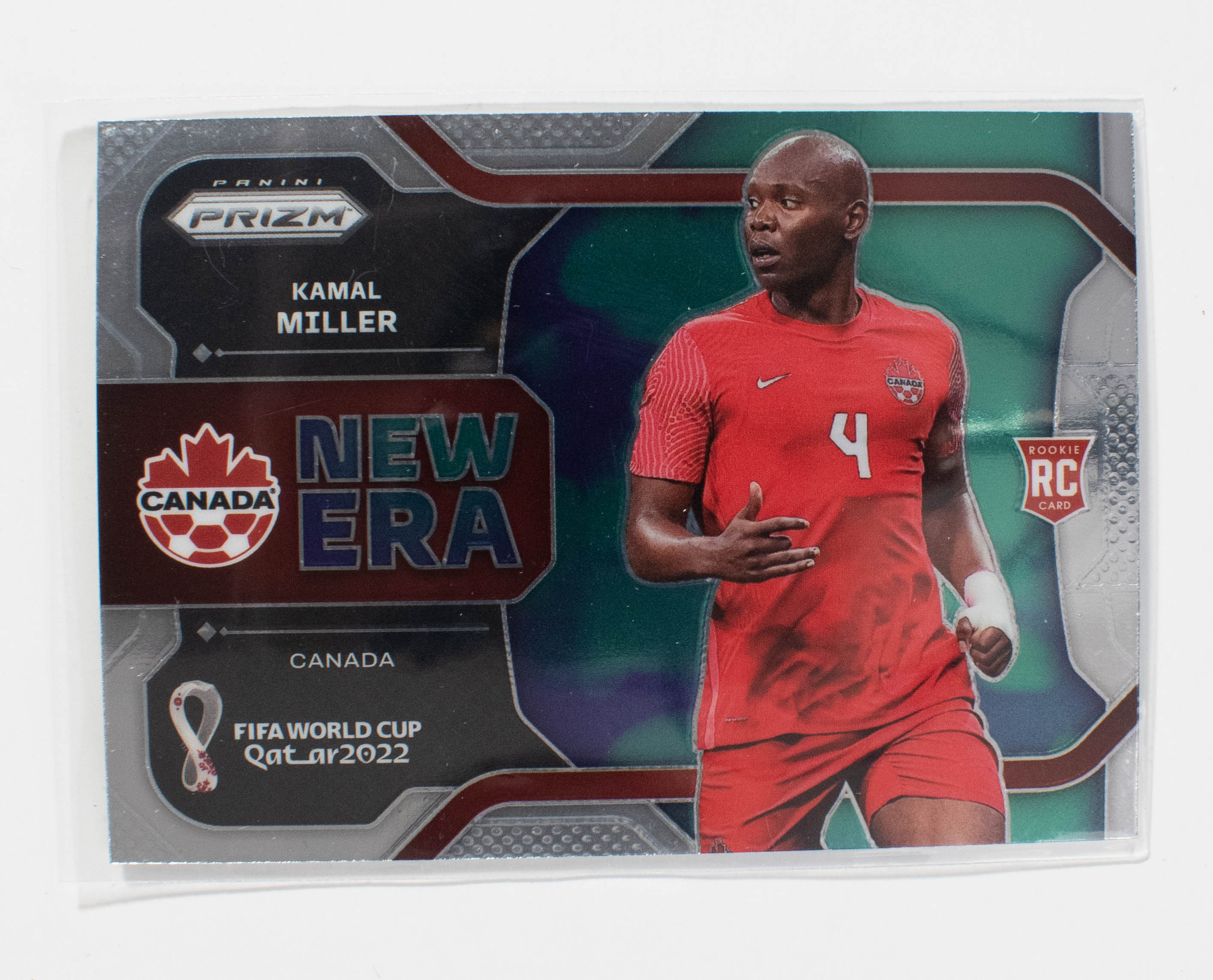 2022 Panini Prizm FIFA World Cup Kamal Miller 14 New Era RC