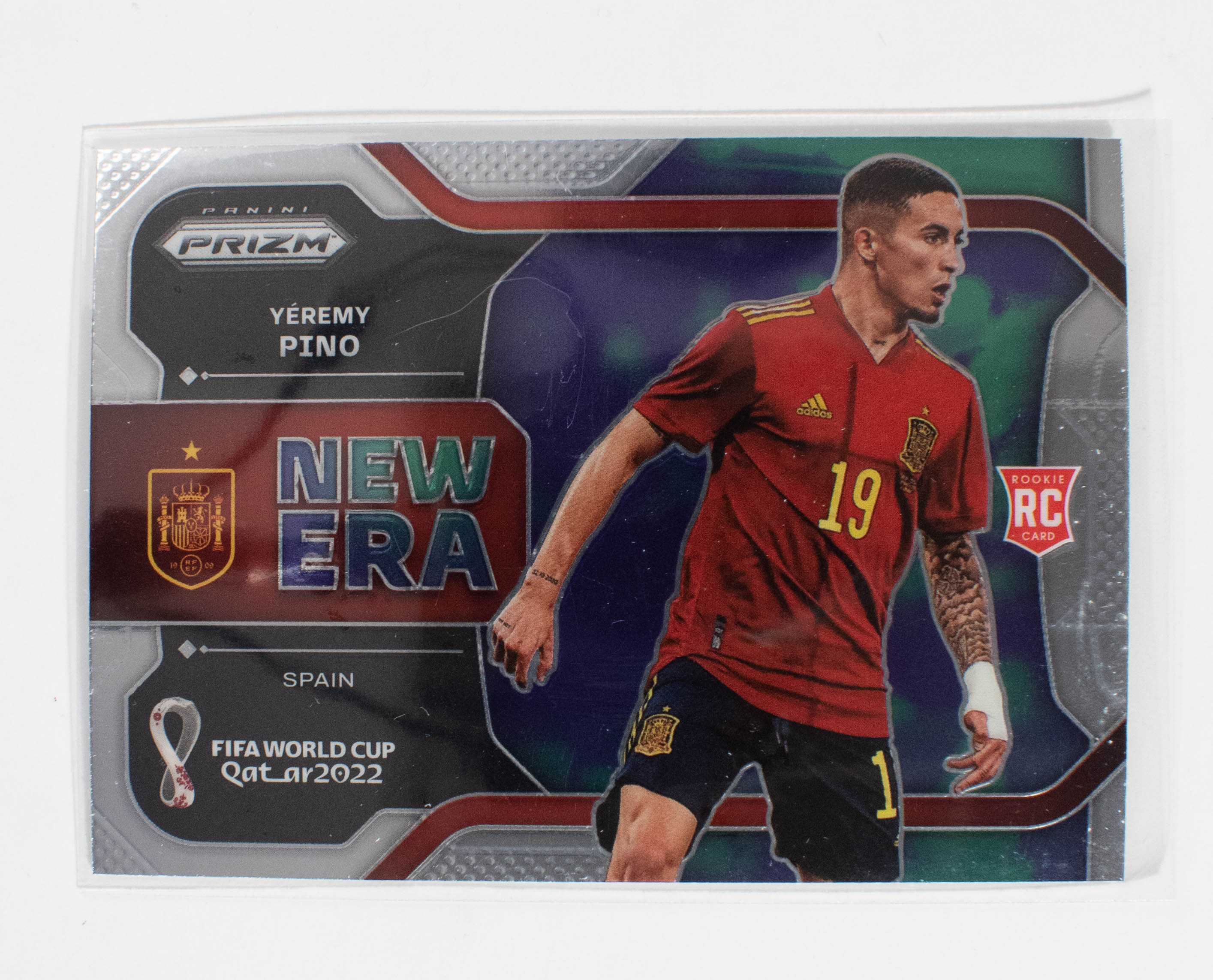 2022 Panini Prizm FIFA World Cup Yeremy Pino 11 New Era RC