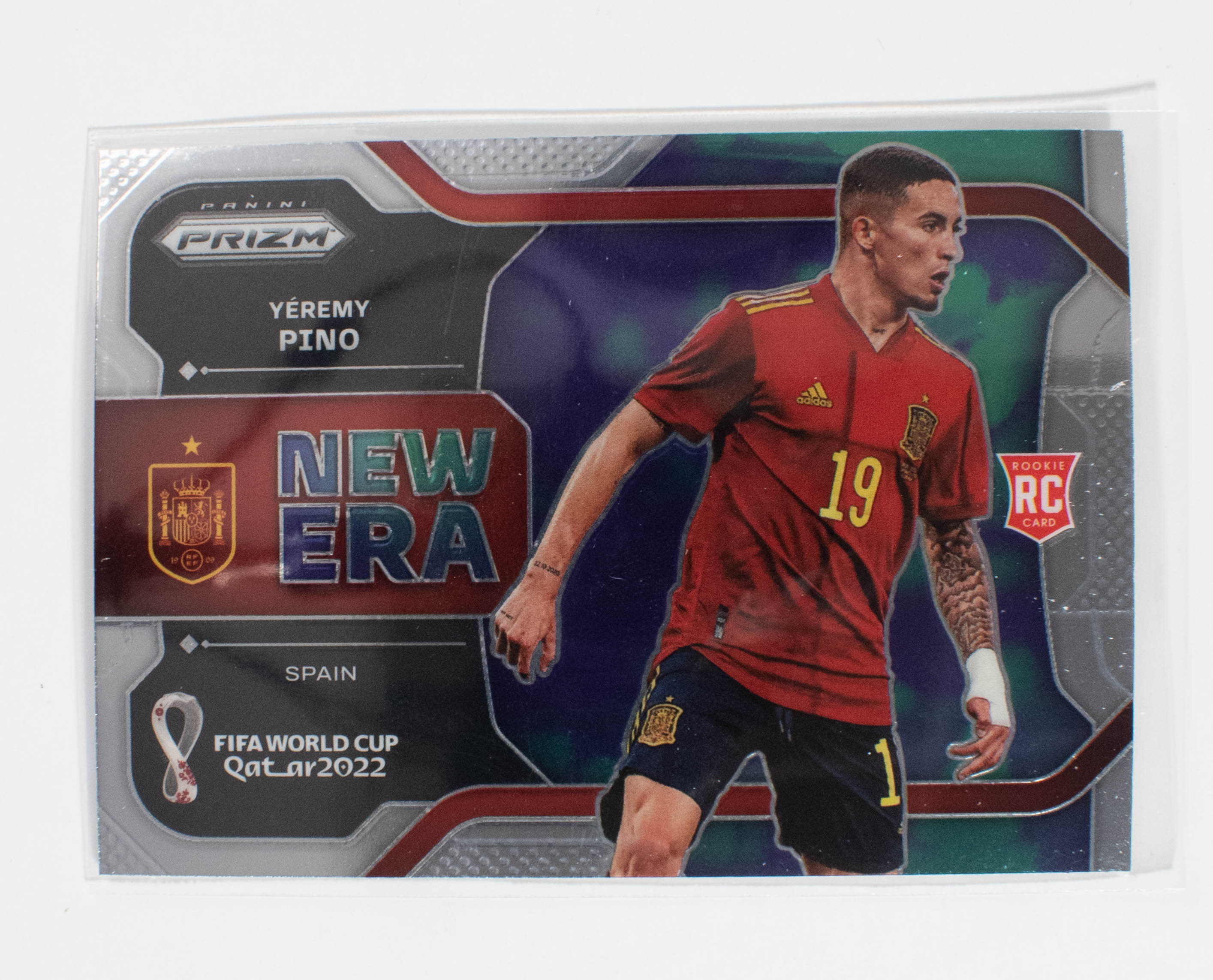 2022 Panini Prizm FIFA World Cup Yeremy Pino 11 RC New Era