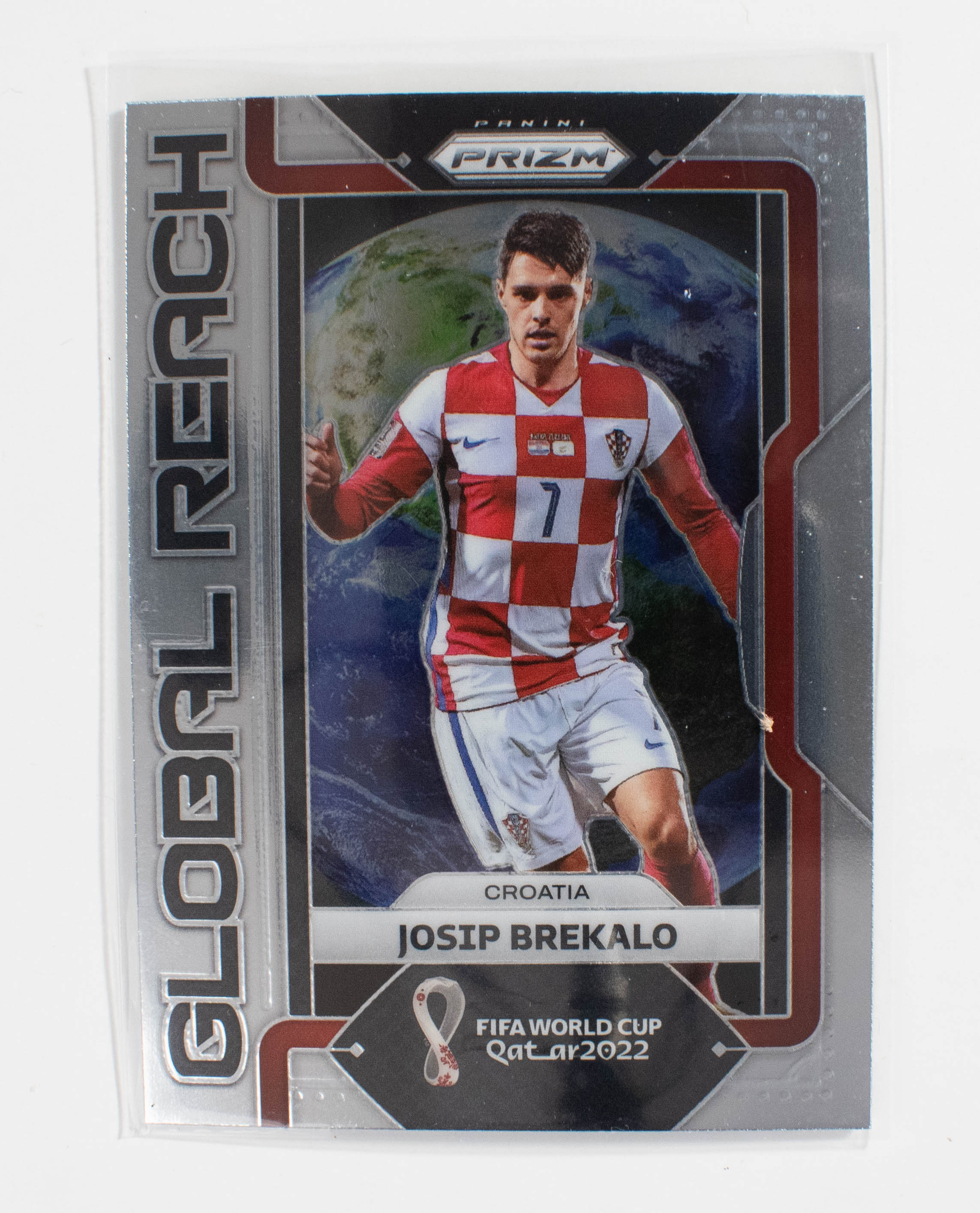 2022 Panini Prizm FIFA World Cup Josip Brekalo 30 Global Reach