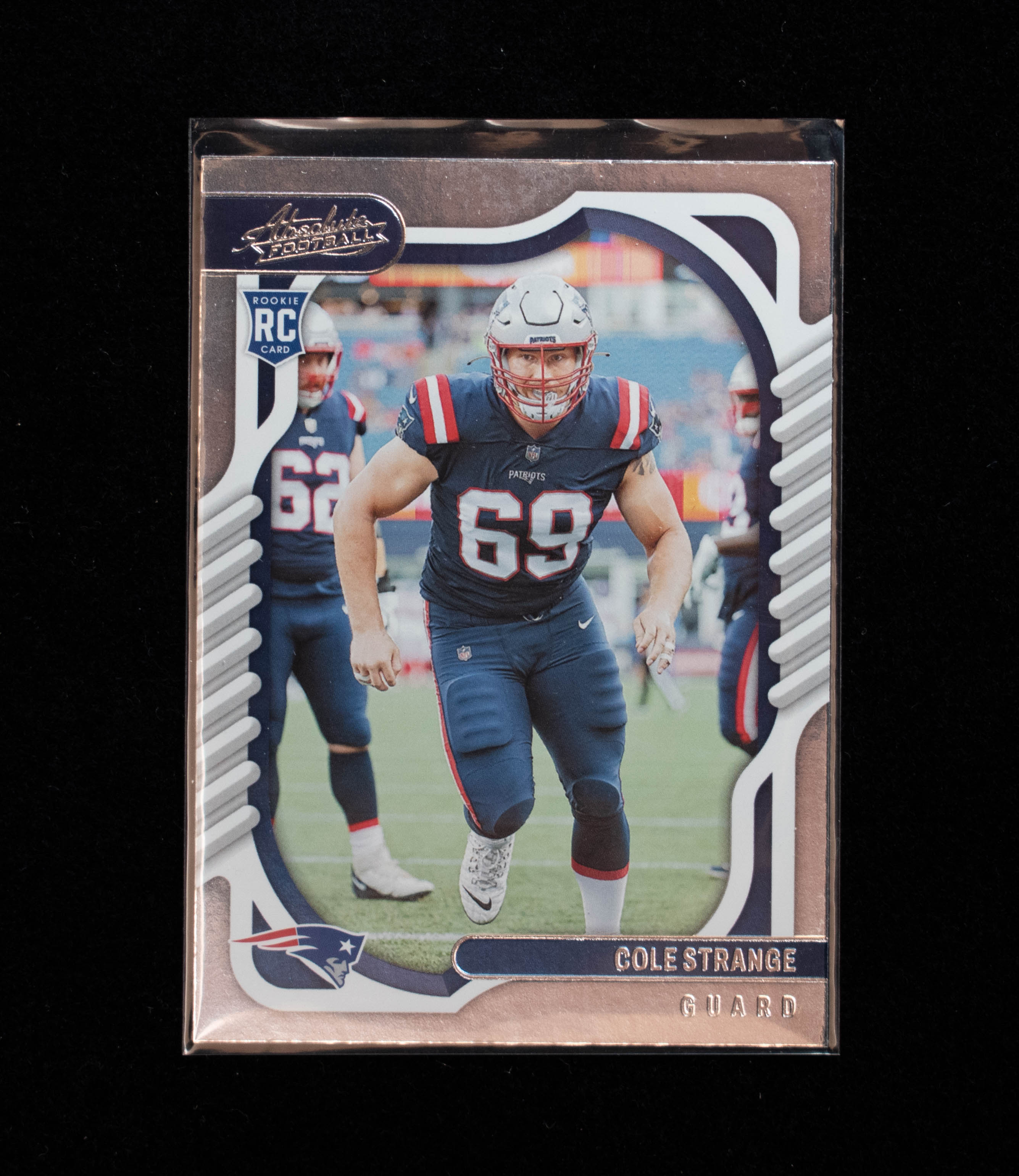 Cole Strange 165 Panini 2022 Absolute Rookie Patriots