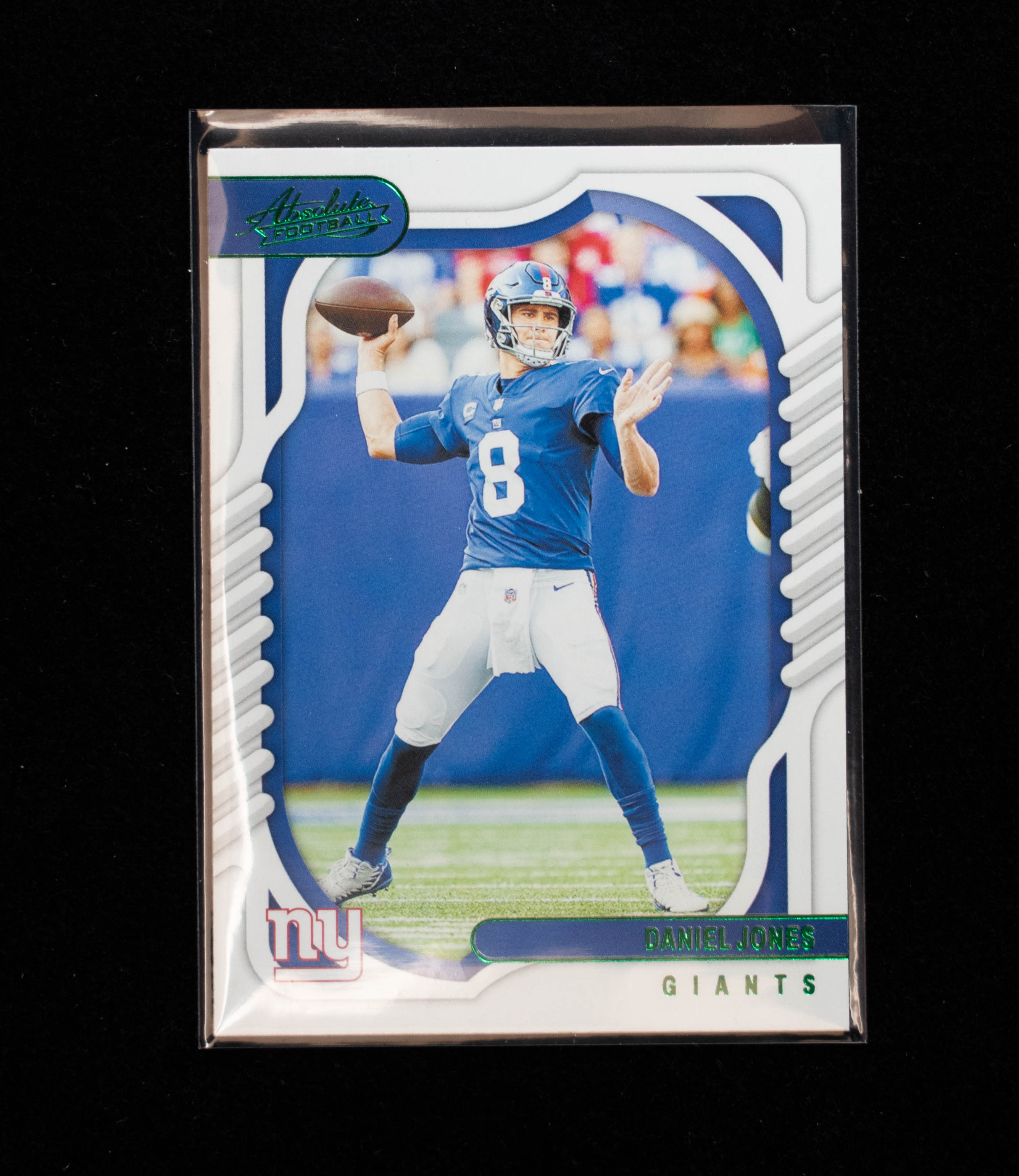 Daniel Jones 47 Panini 2022 Absolute Football Green