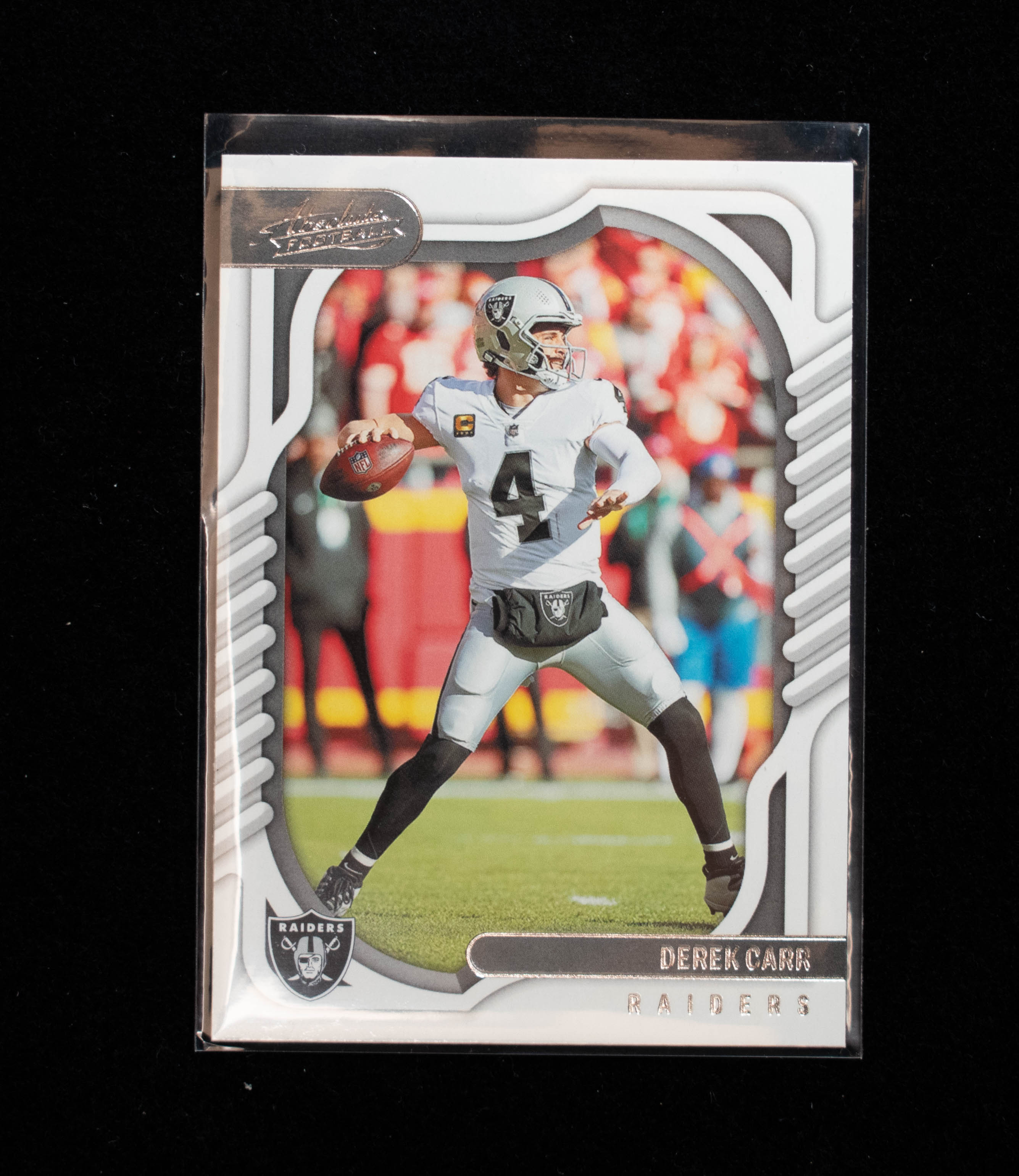 Derek Carr 63 Panini 2022 Absolute Football