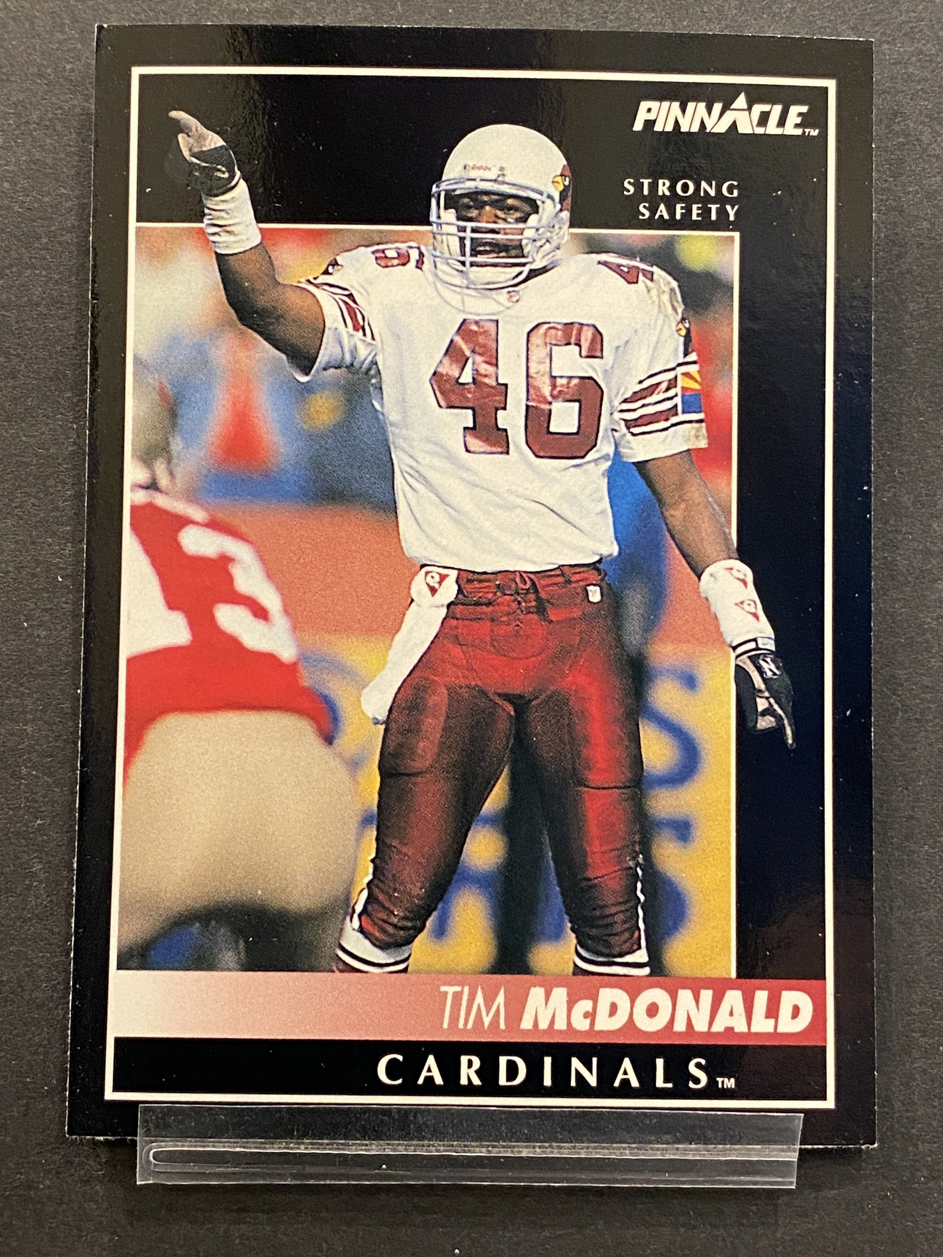 Tim MCdonald Pinnacle Football Card Arizona Cardinals