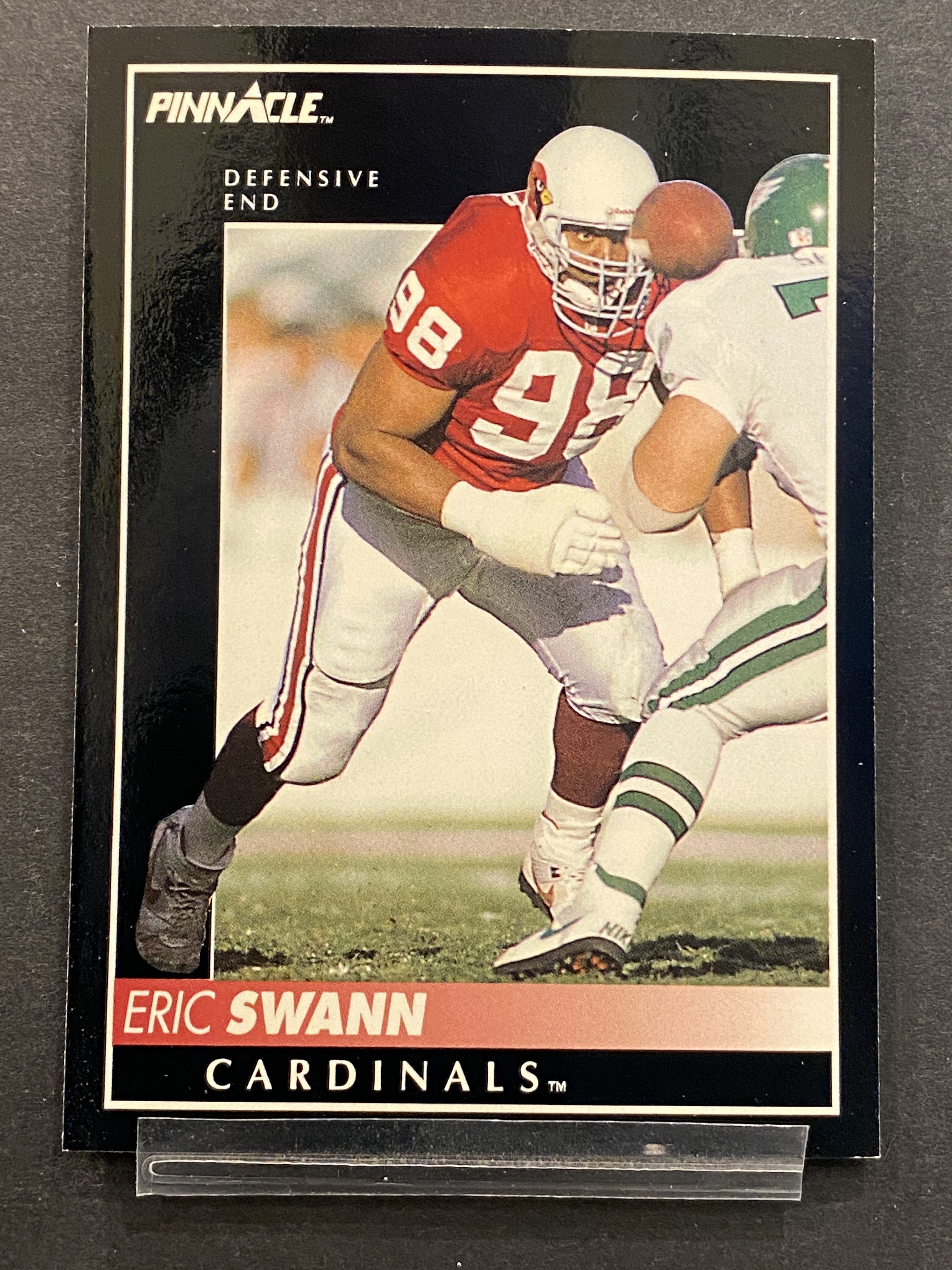 Eric Swann Pinnacle Football Card Arizona Cardinals
