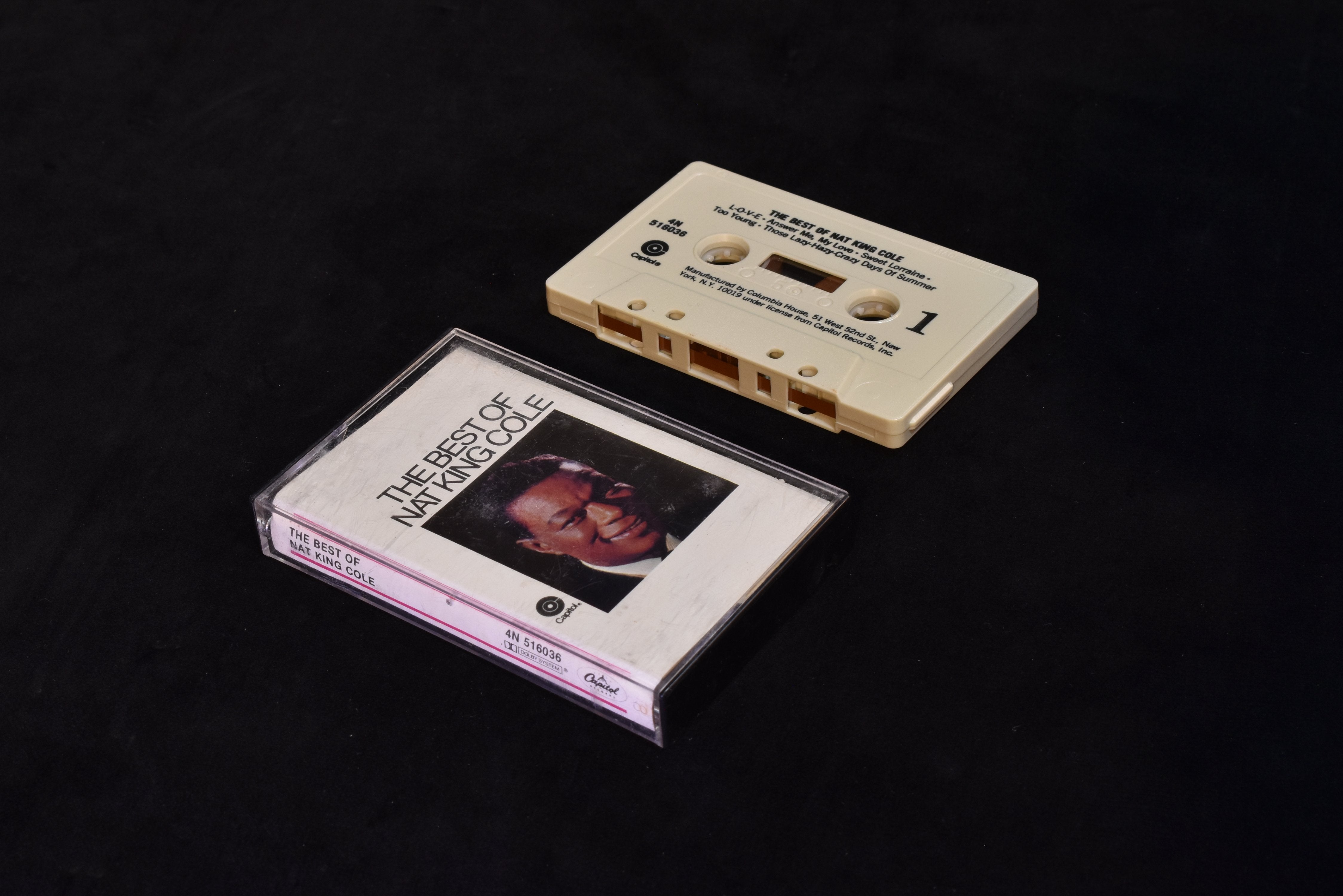 The best of Nat King Cole cassette tape used