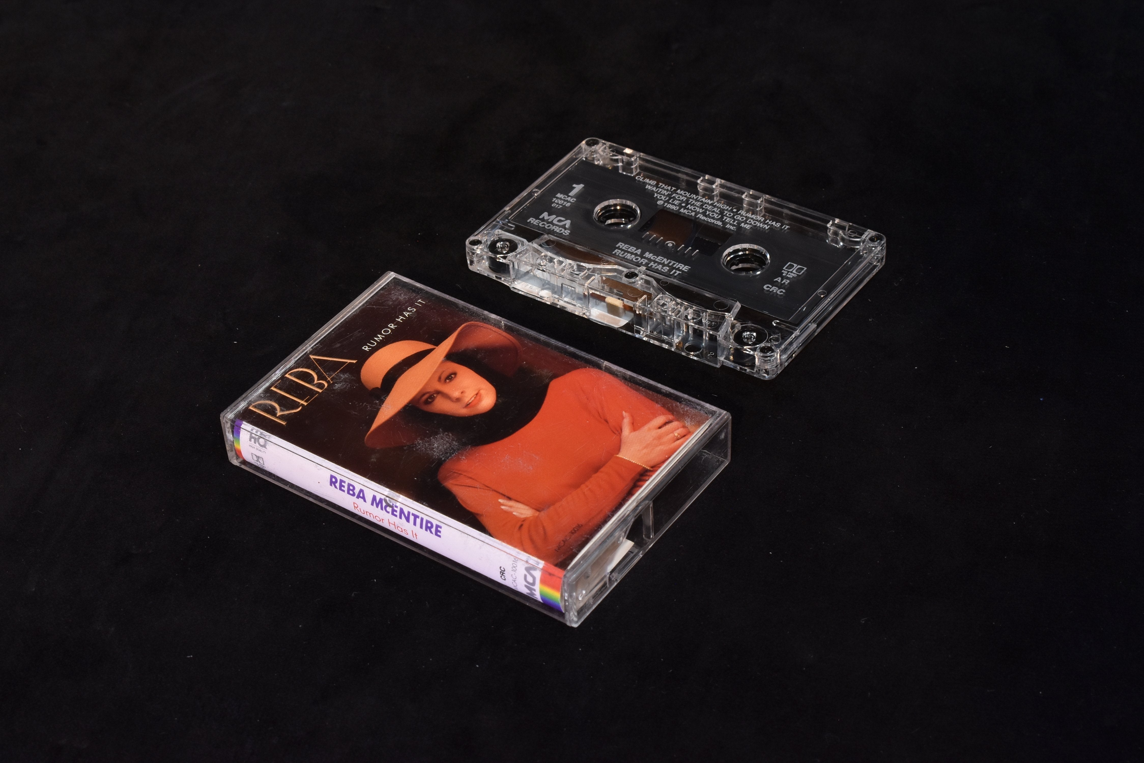 Reba McEntire rumor has it cassette tape used