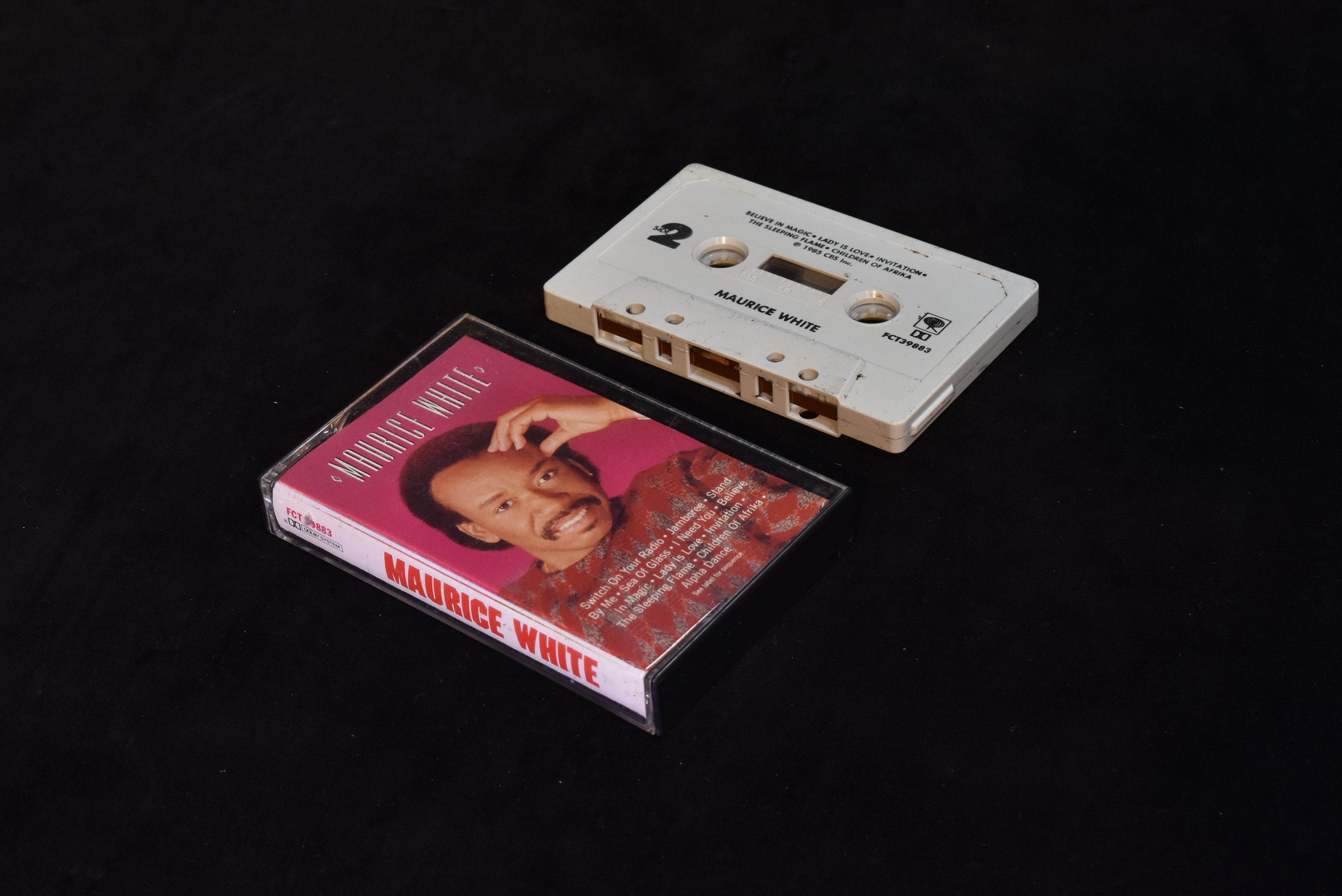 Maurice White Cassette Tape Used 1985 Authentic