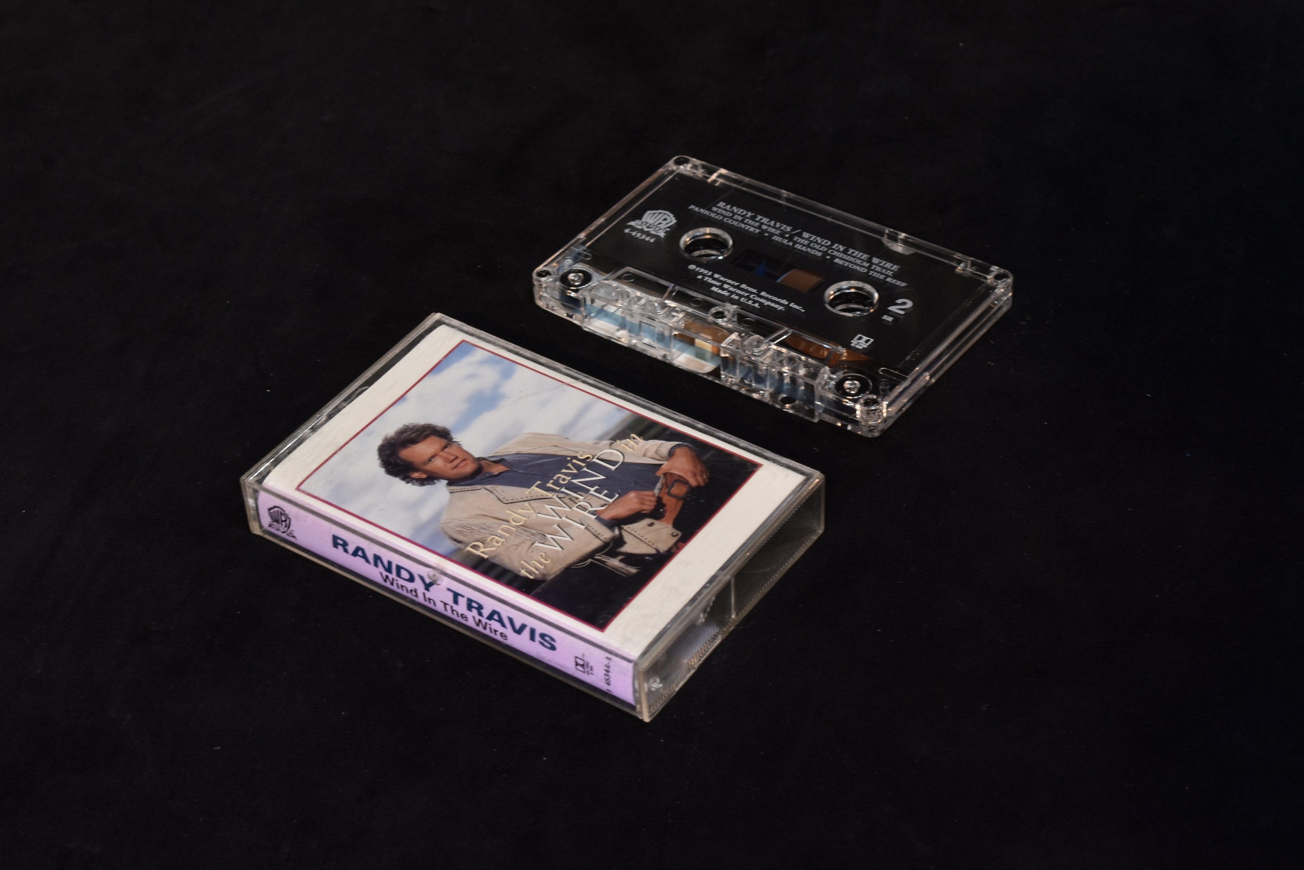 Randy Travis Wind in the wire Used Cassette Tape Used