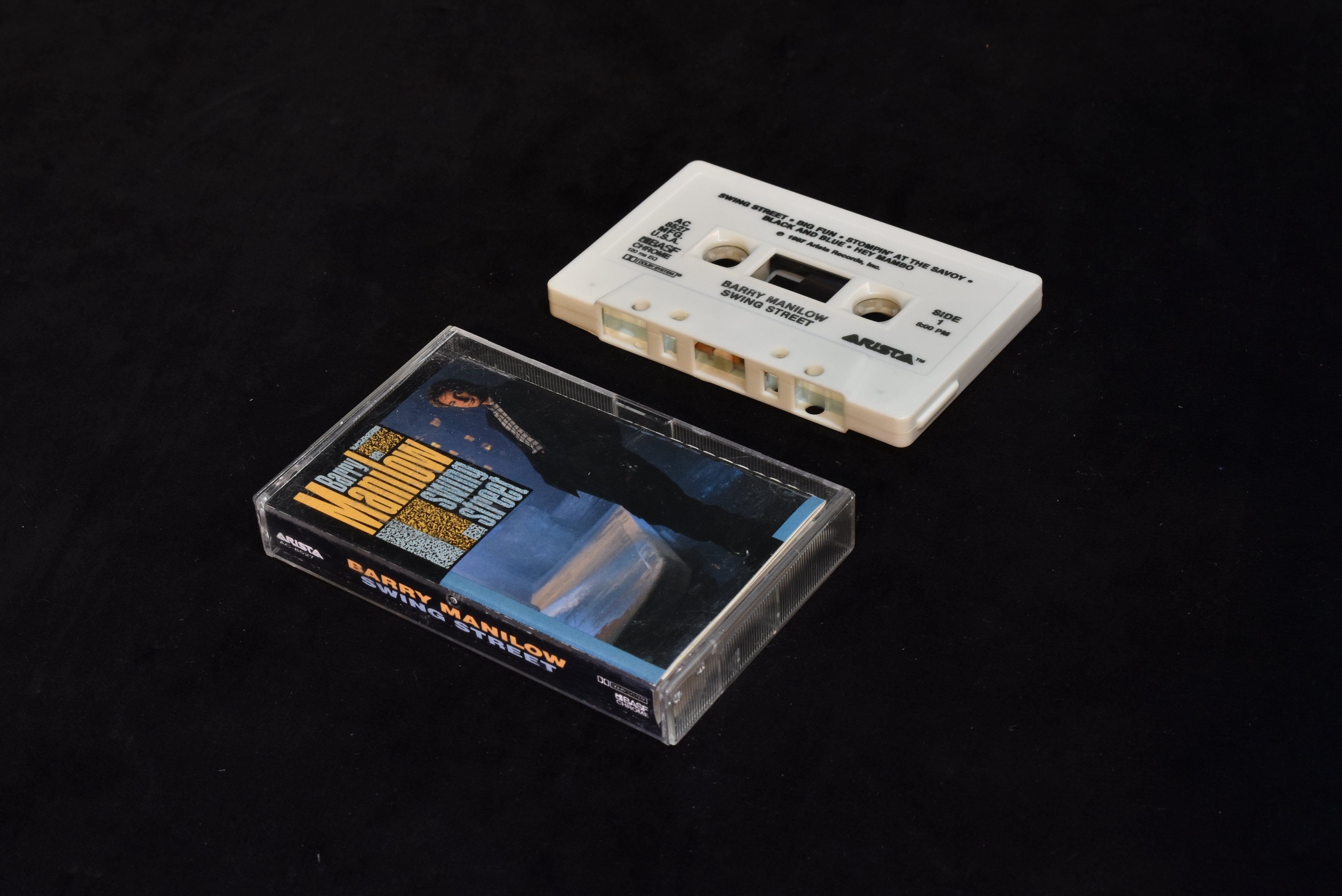Barry Manilow Swing Street Arista cassette tapes used