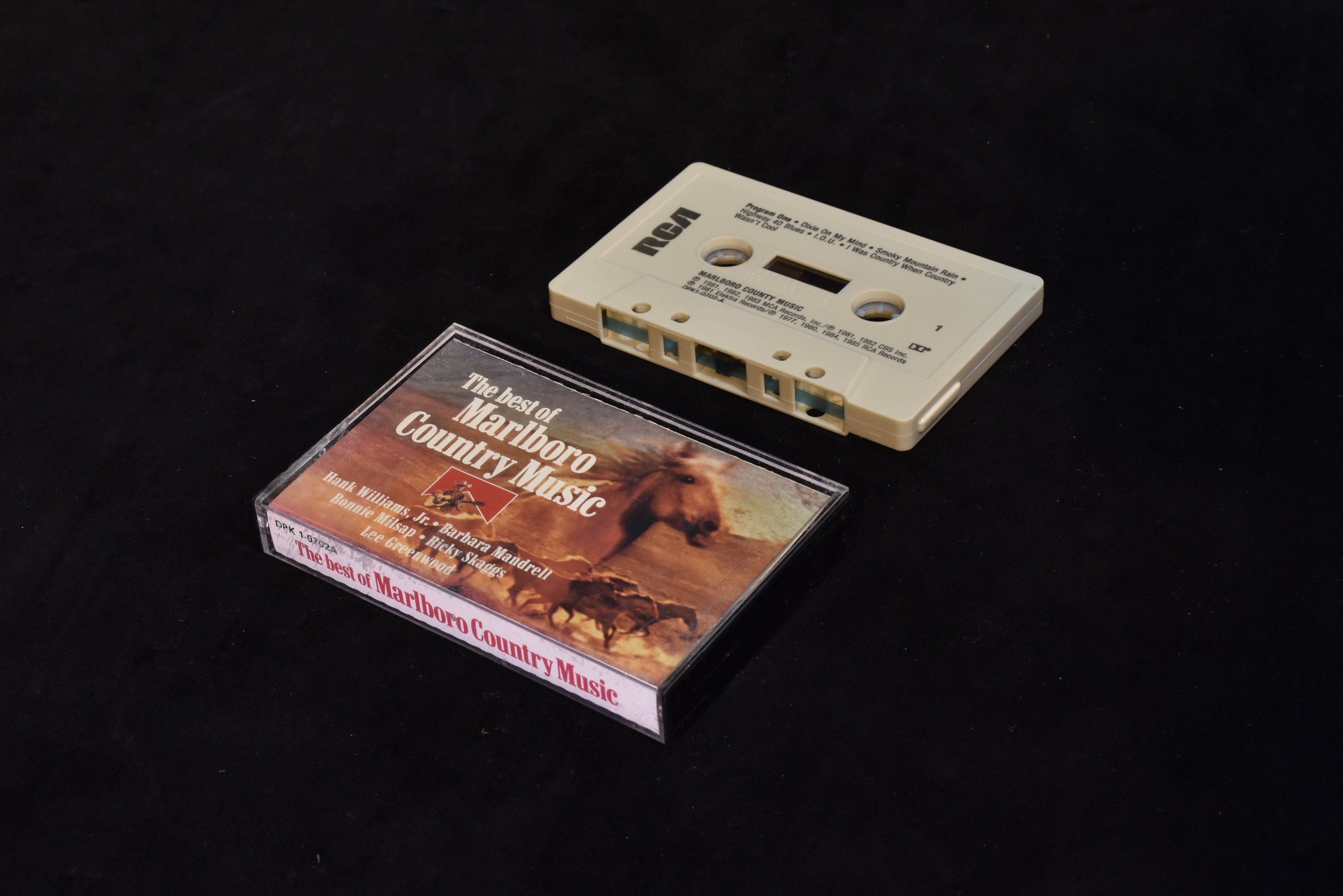 The best of Marlboro Country Music Cassette used tape