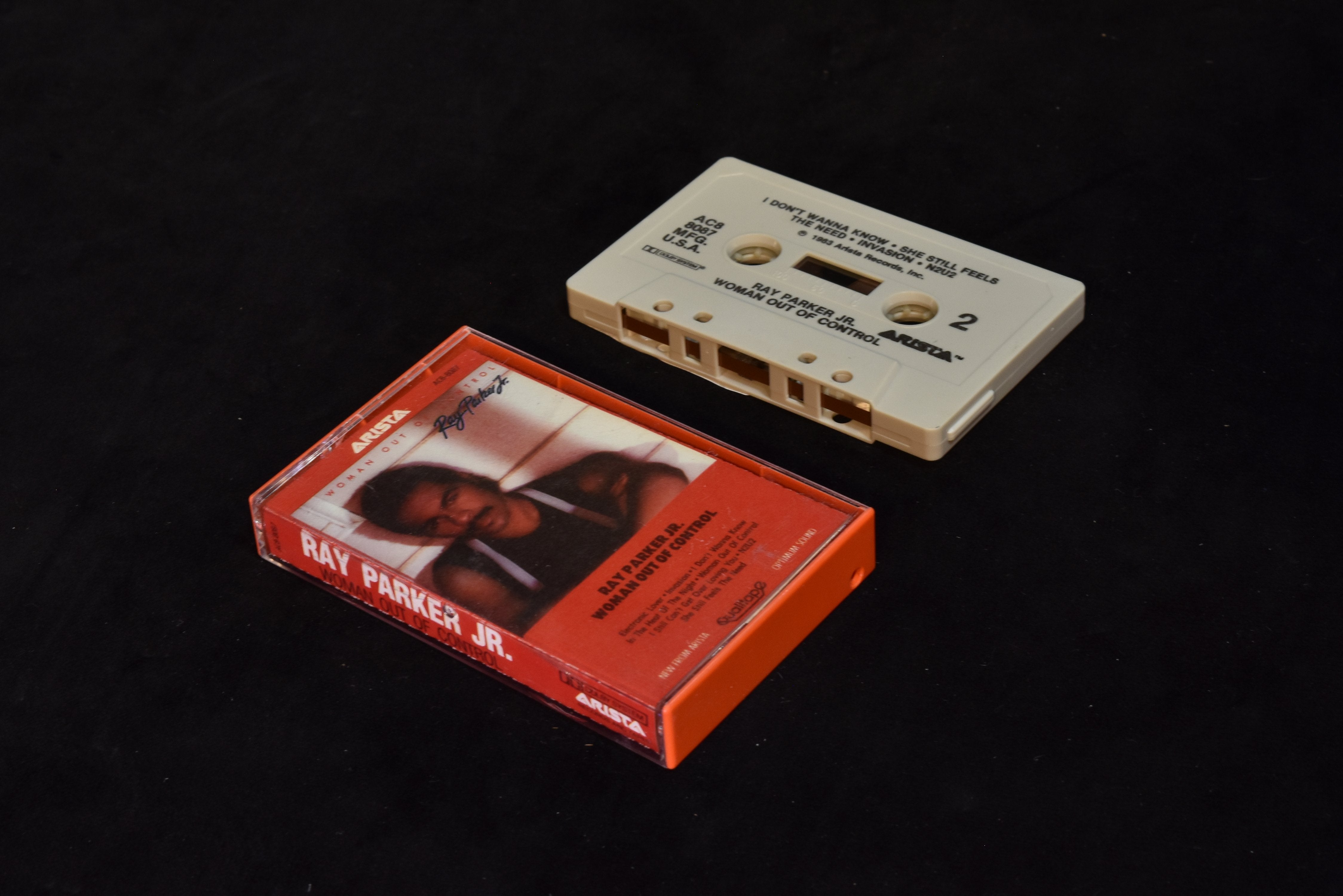Ray Parker Junior cassette tape used woman out of control