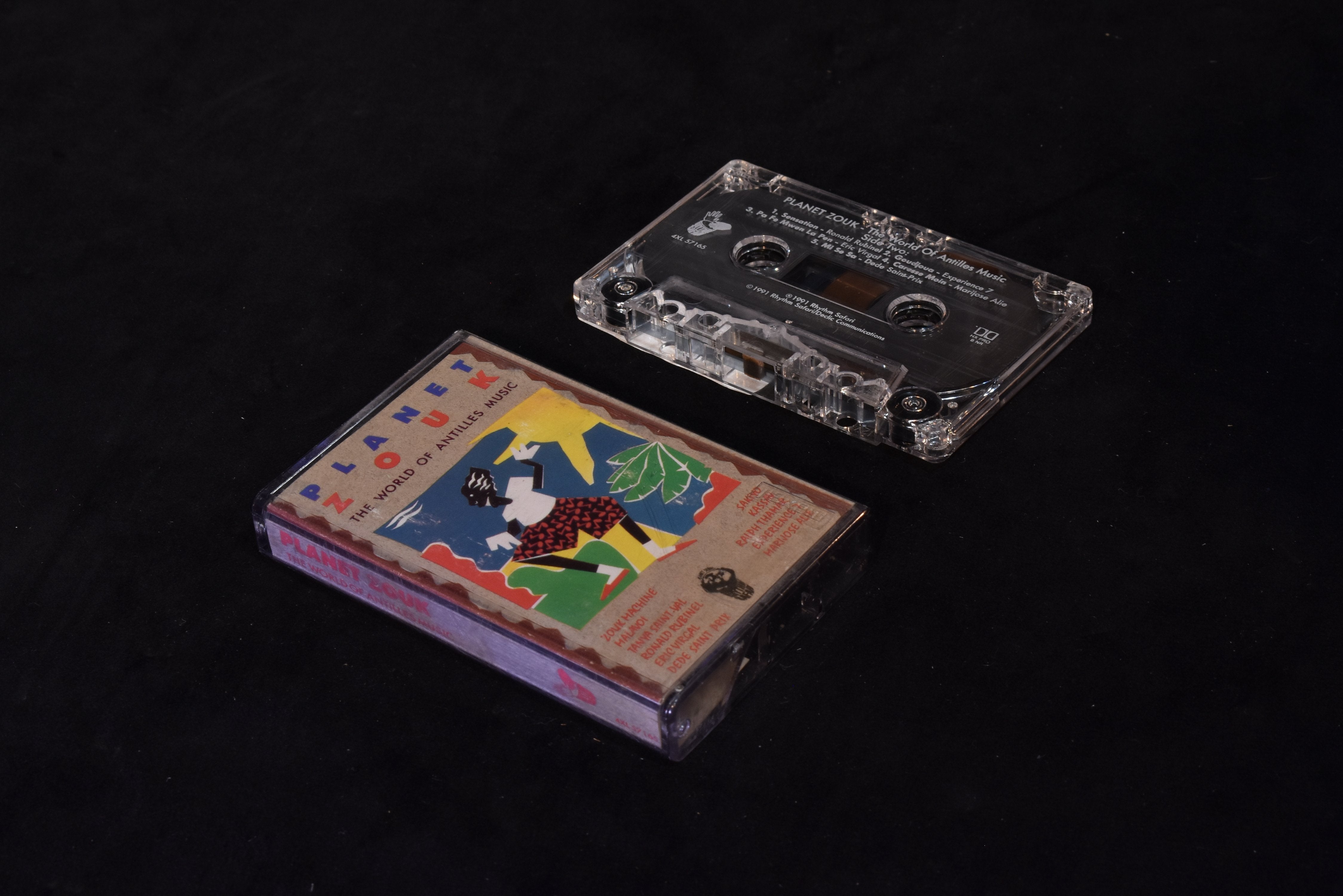 Planet Zouk the World of Antilles Music cassette tape