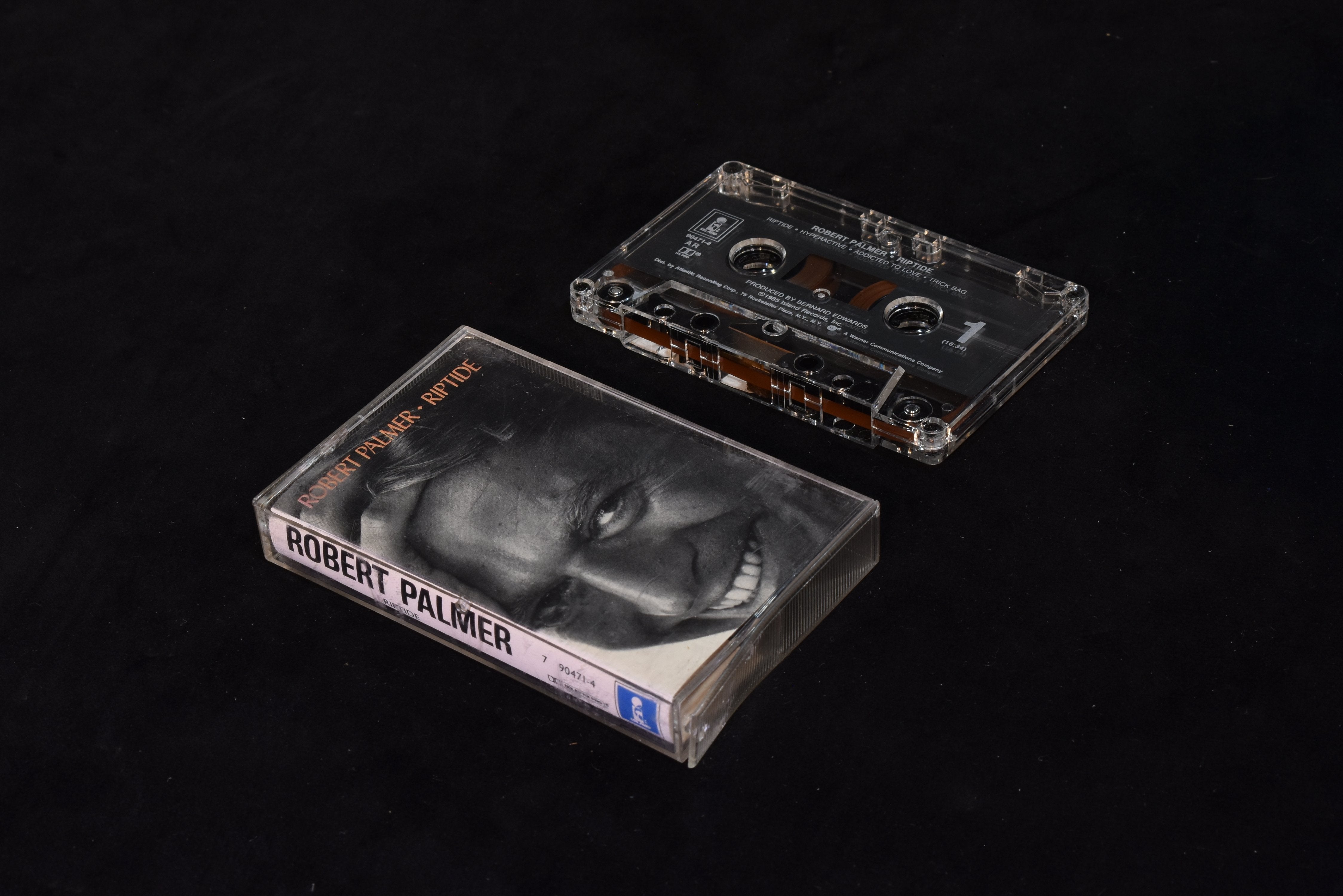 Robert Palmer riptide cassette tape used