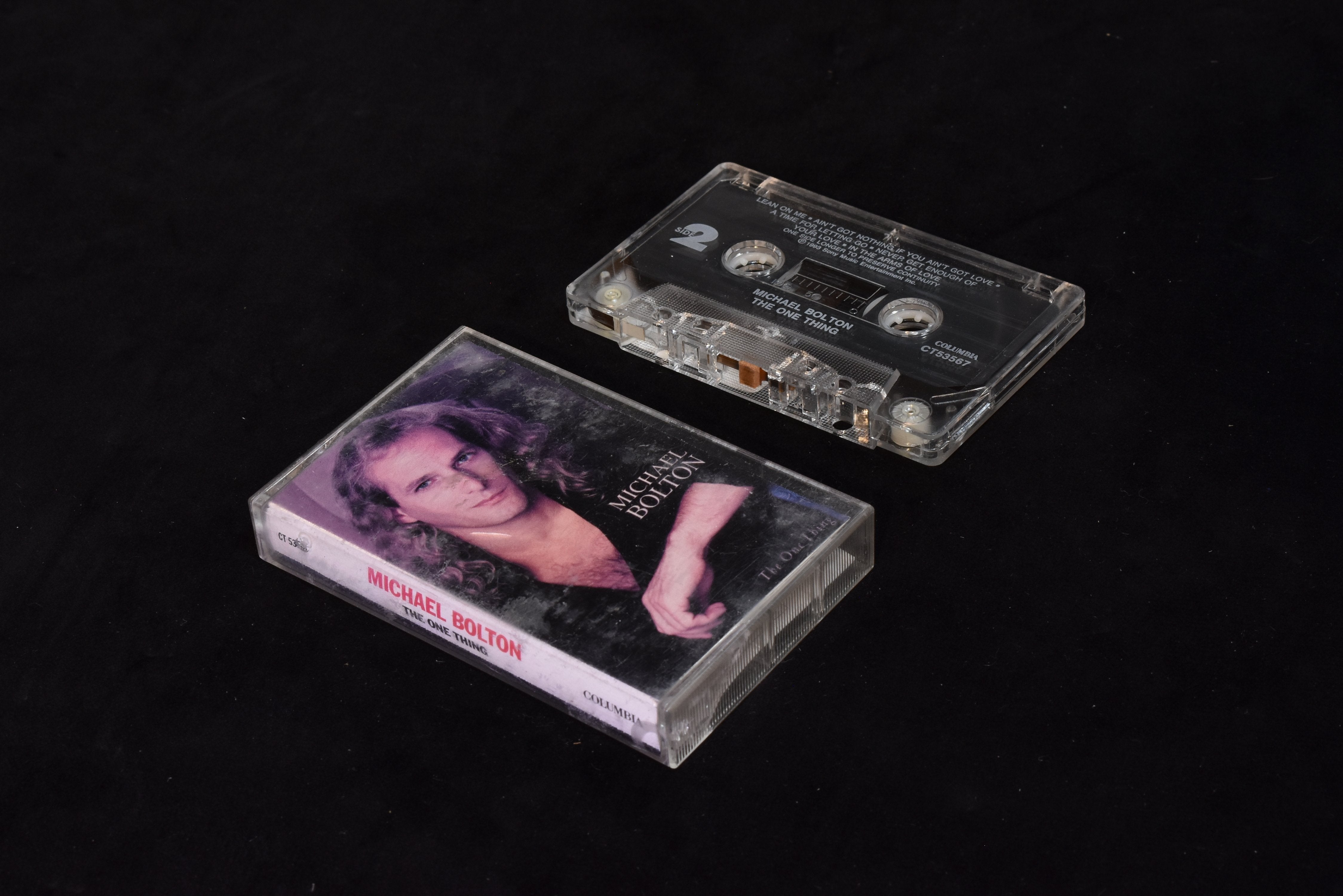 Michael Bolton the one thing cassette tape used