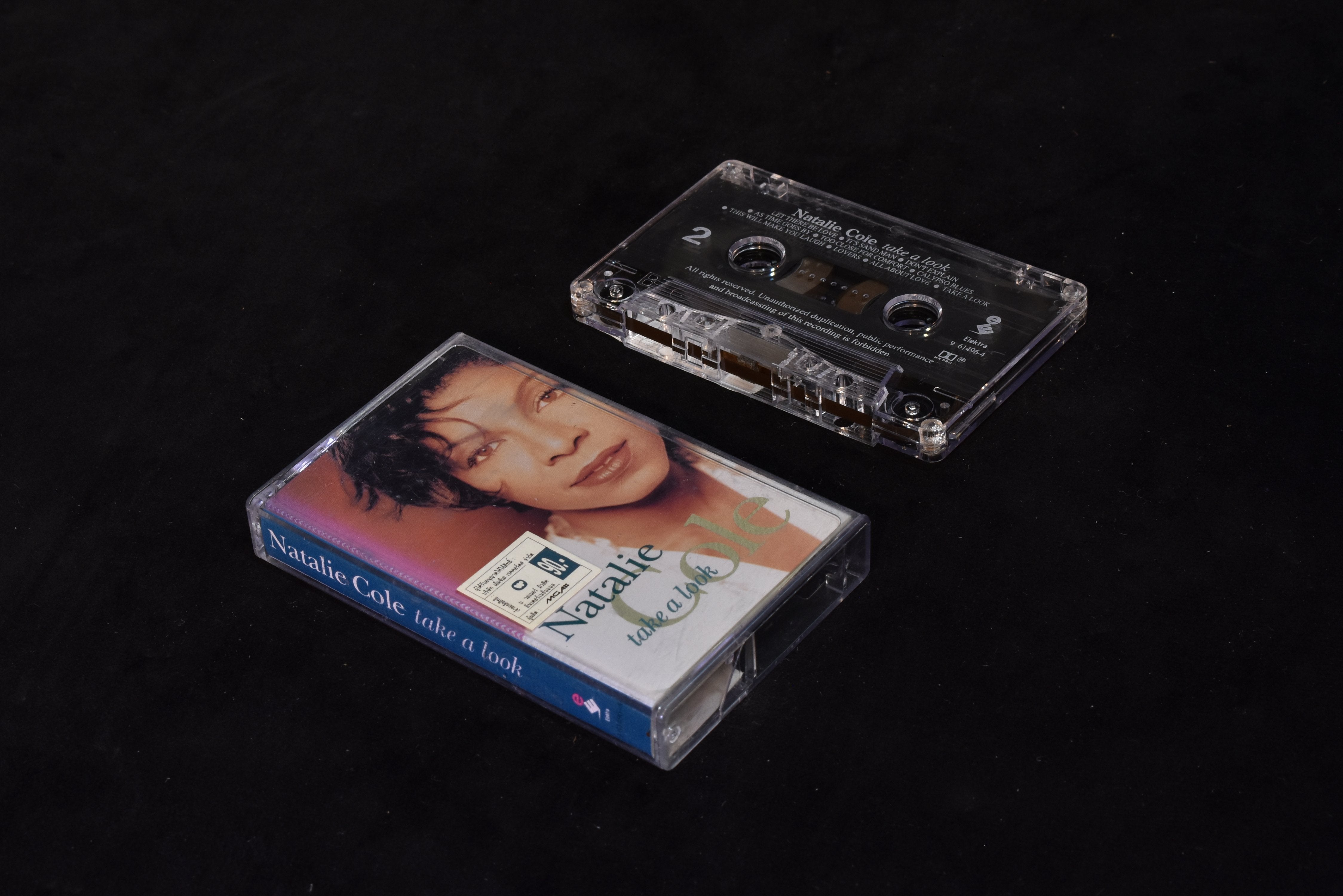 Natalie Cole take a look cassette tape used