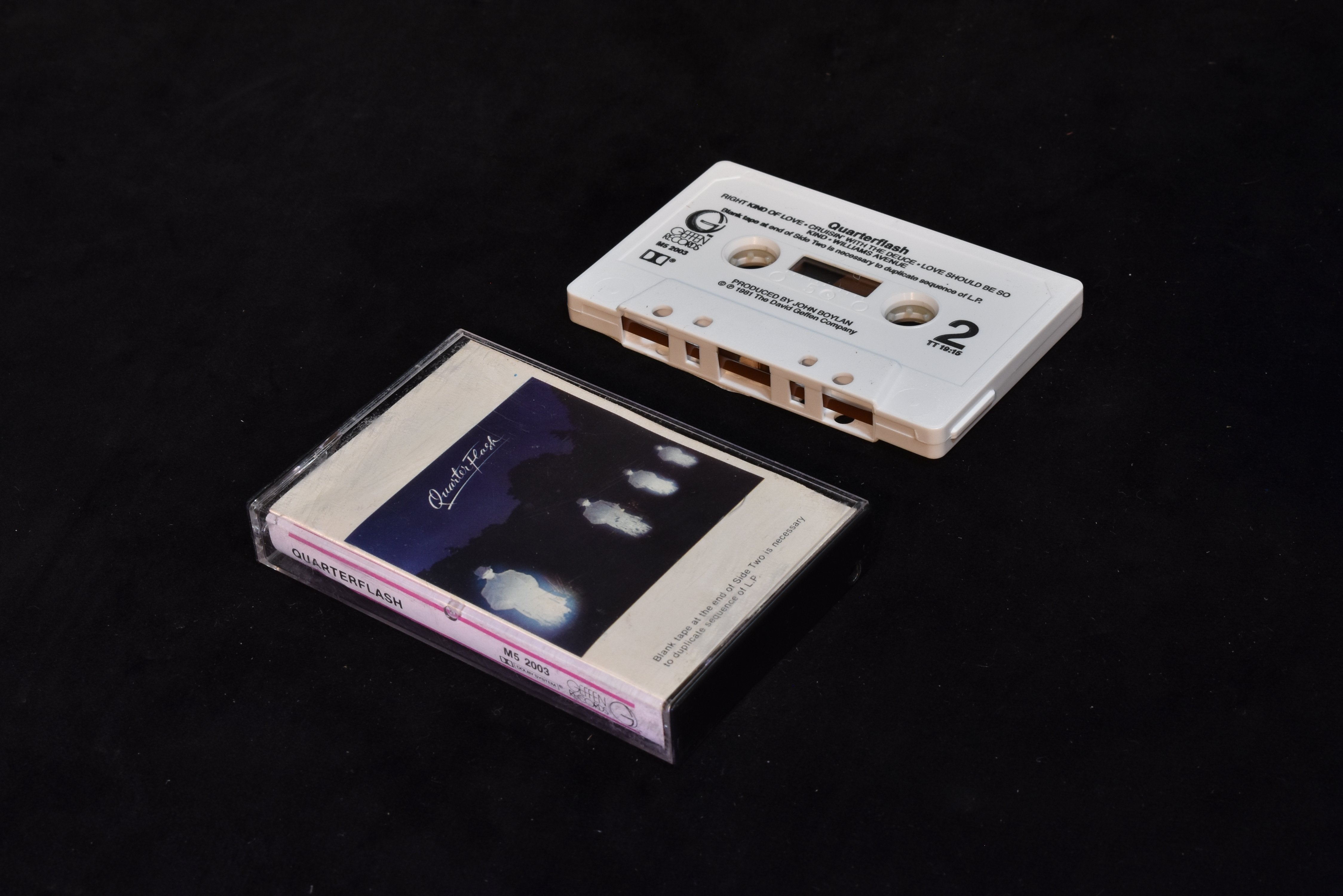 Quarterflash cassette tape used