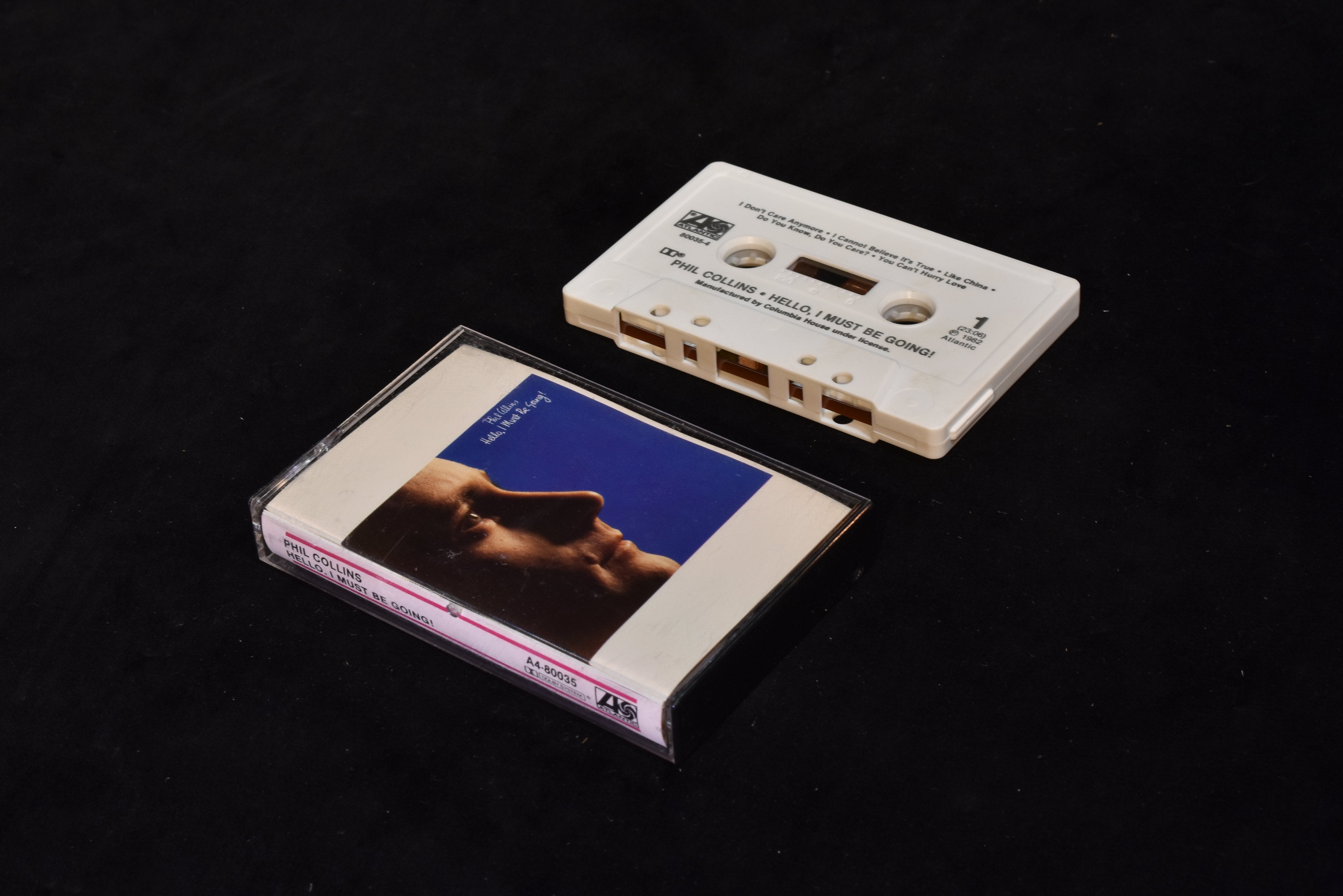 Phil Collins hello I must be going cassette tape used