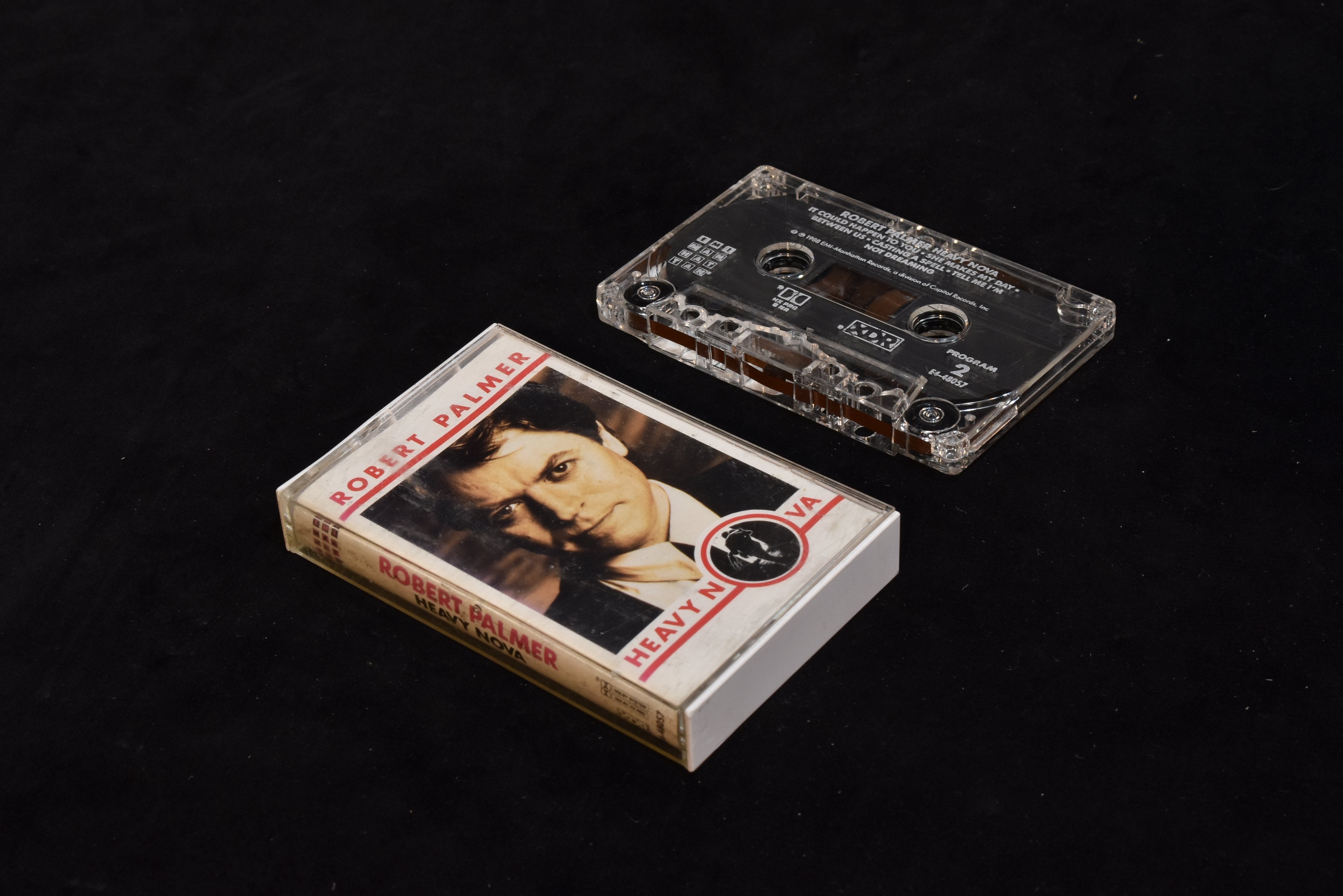 Robert Palmer heavy nova cassette tape used