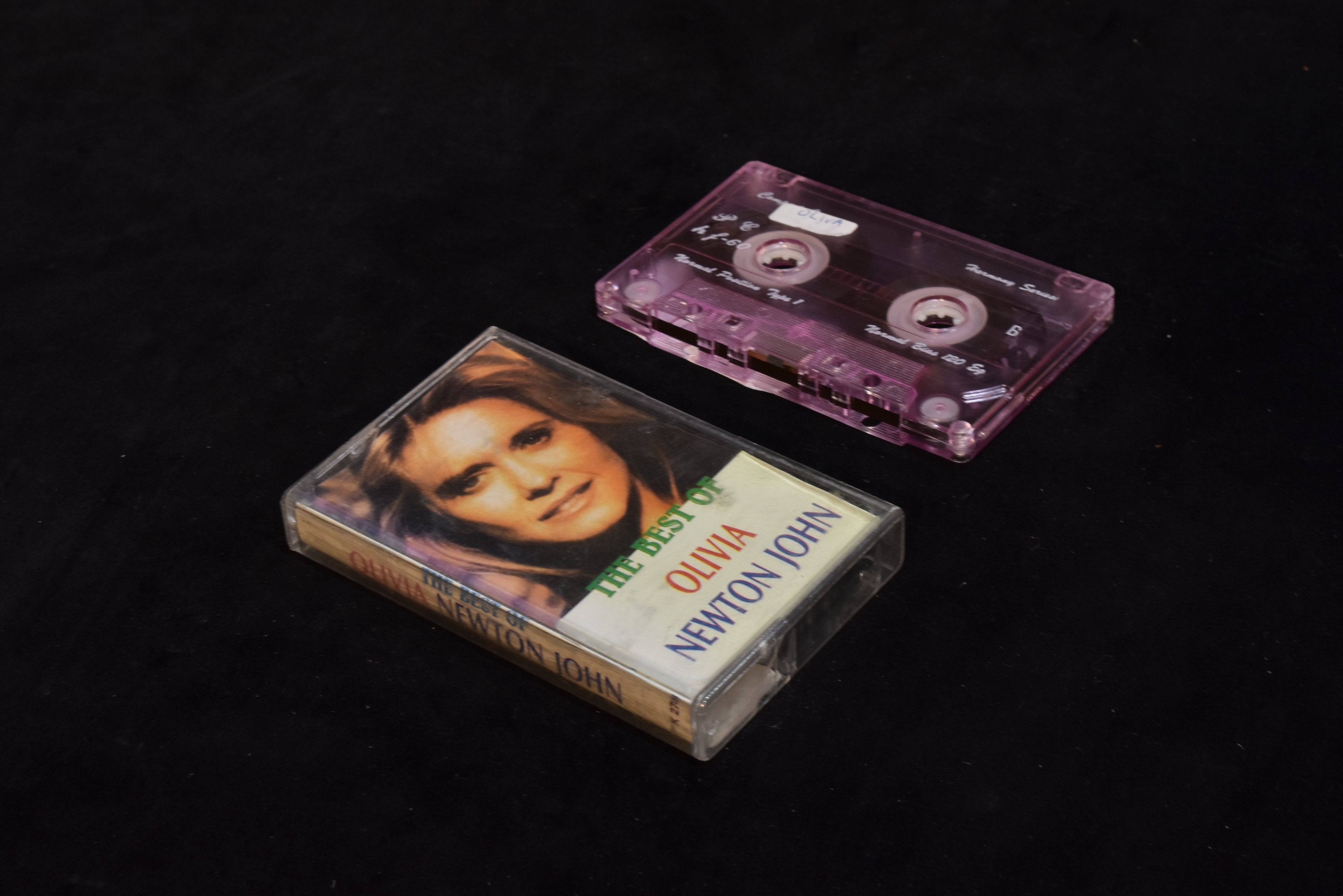 Olivia Newton John the best of cassette tape used