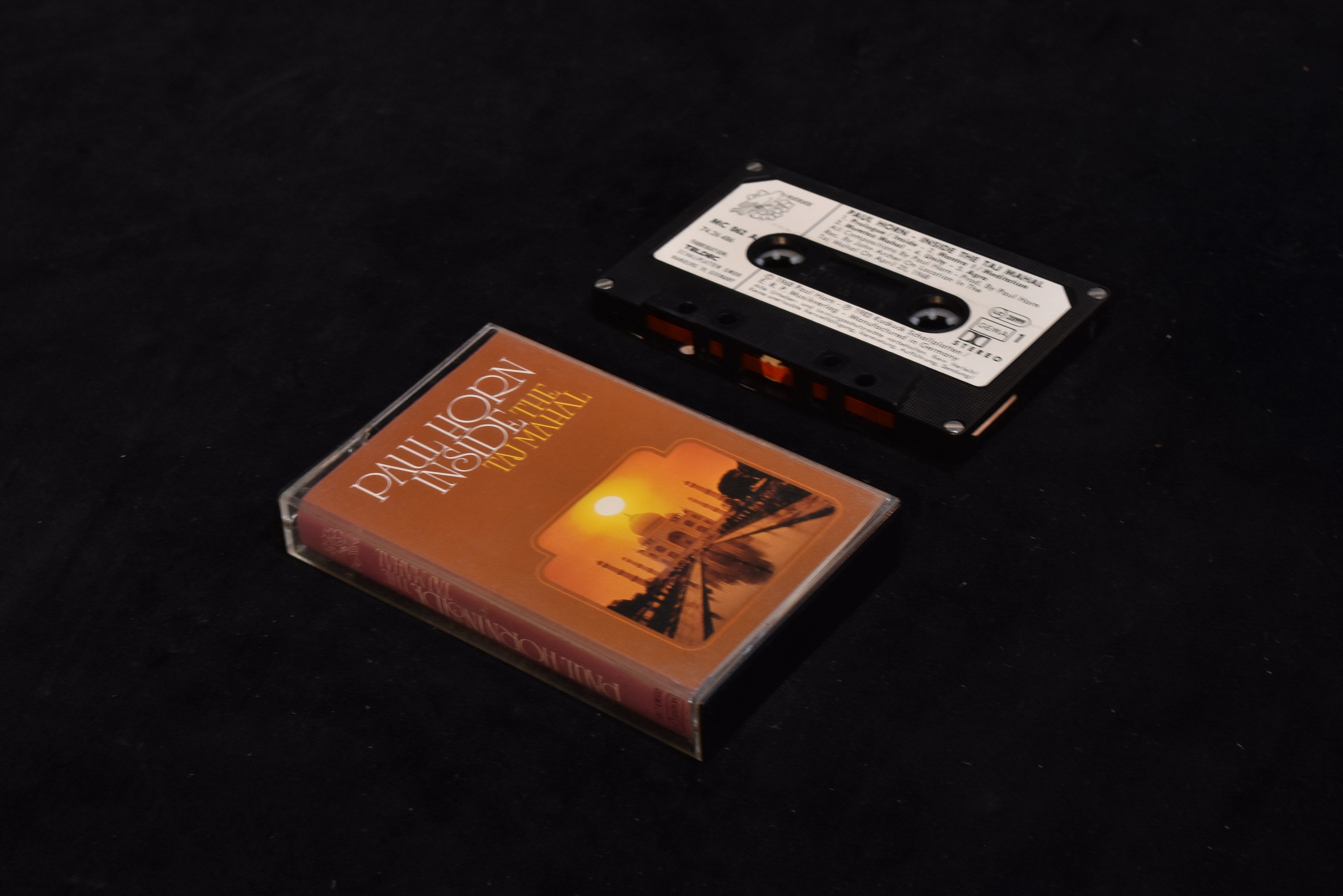 Paul horn inside the taj mahal cassette tape used