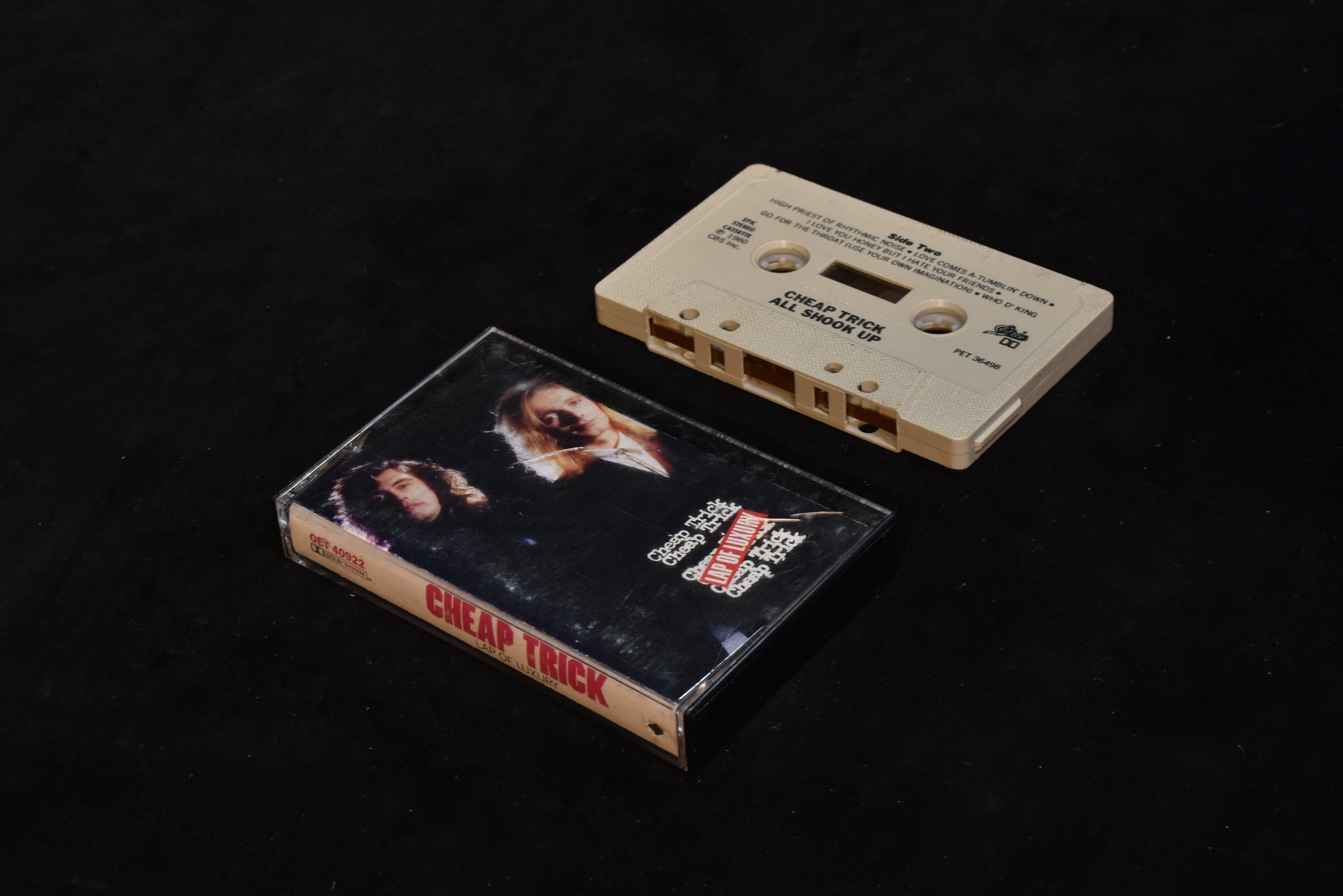 Cheap trick lap of luxury cassette tape used