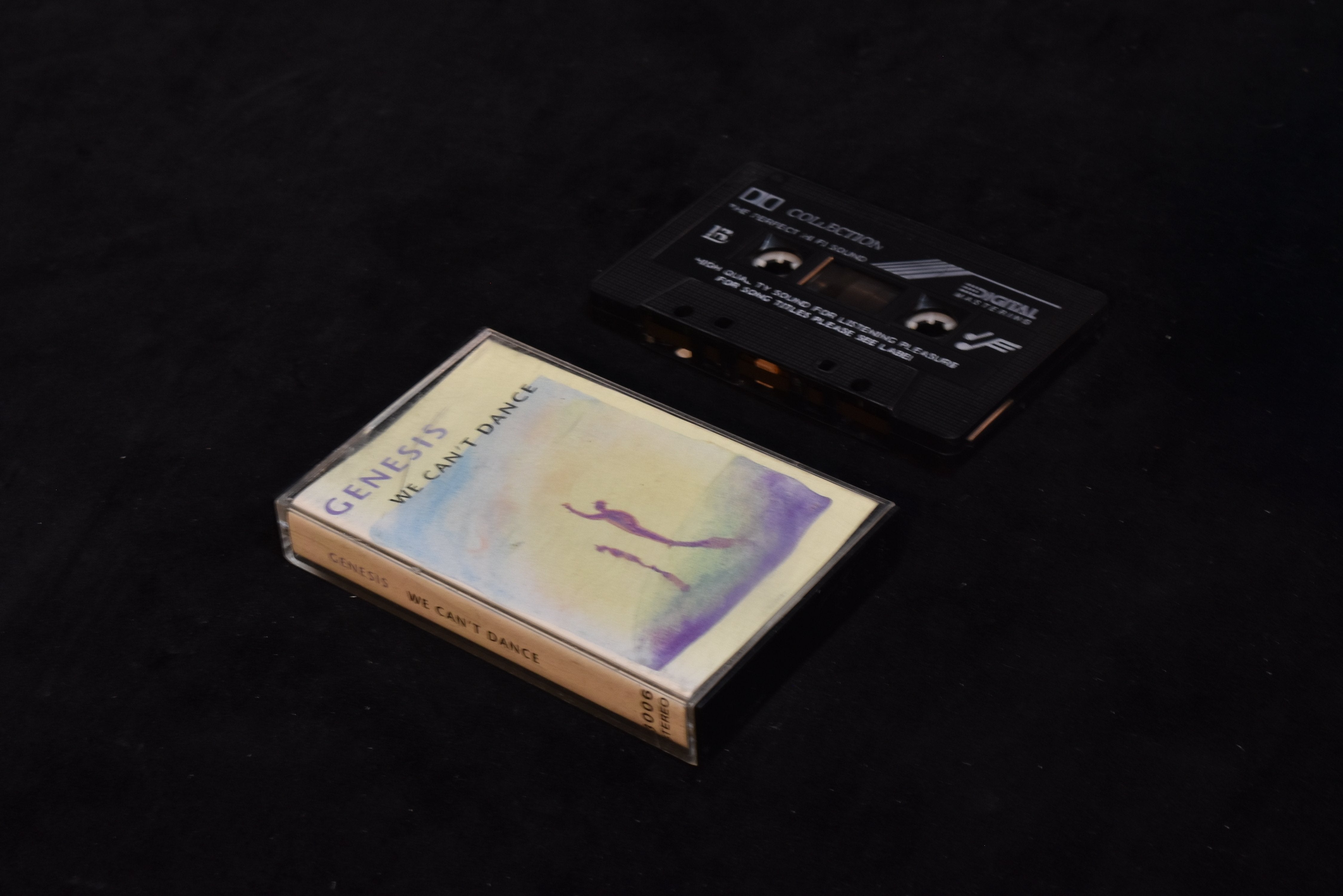 Genesis we can't dance cassette tape used