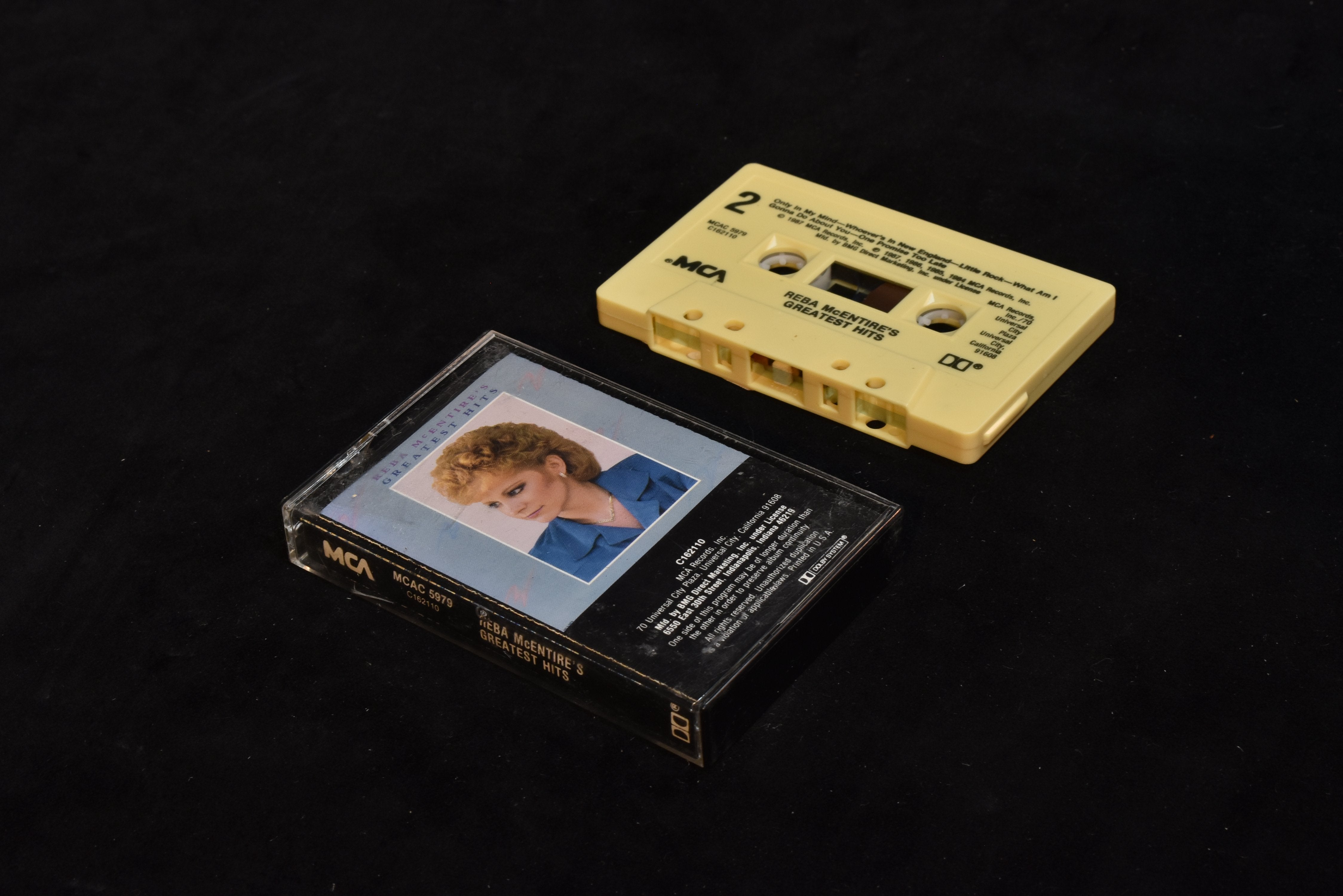 Reba McEntire greatest hits cassette tape used